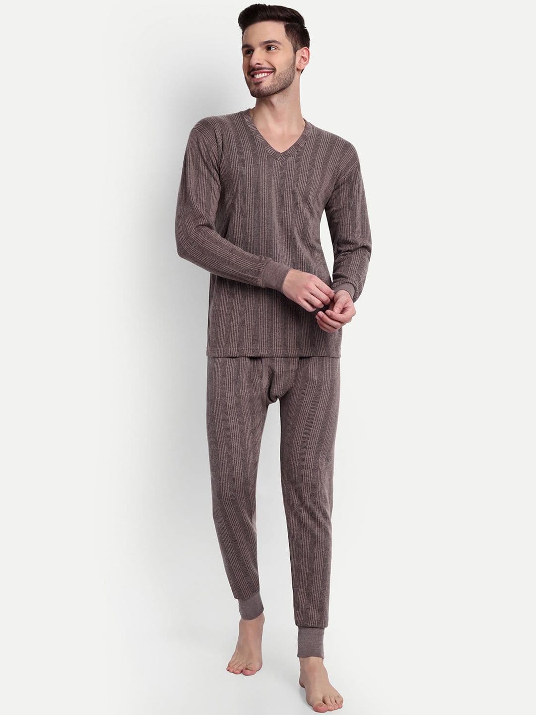ZEFFIT Cotton V Neck Thermal Set - view 1