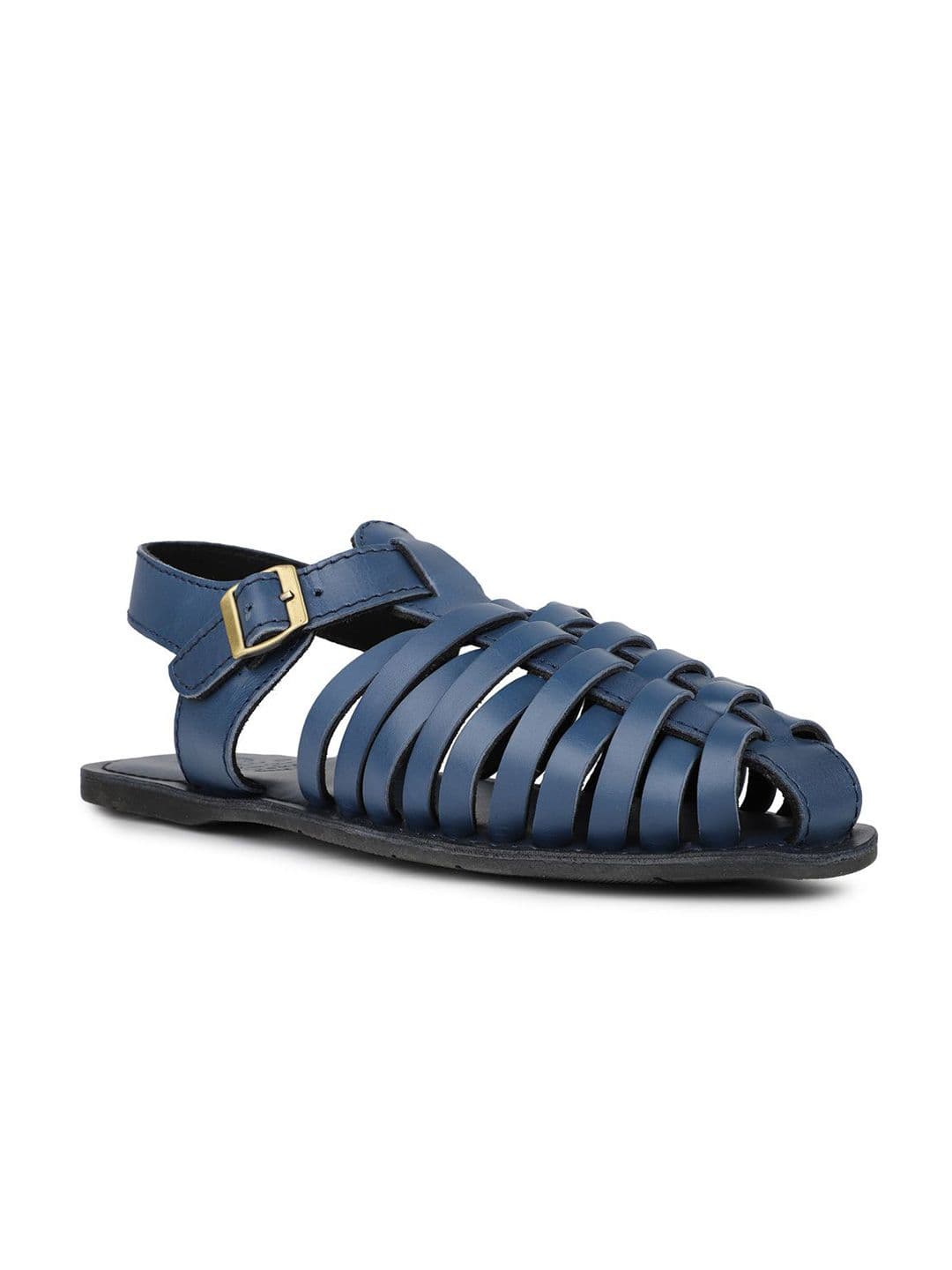 ATESBER by Inc.5 Men Leather Fisherman Sandals With Buckle - view 1