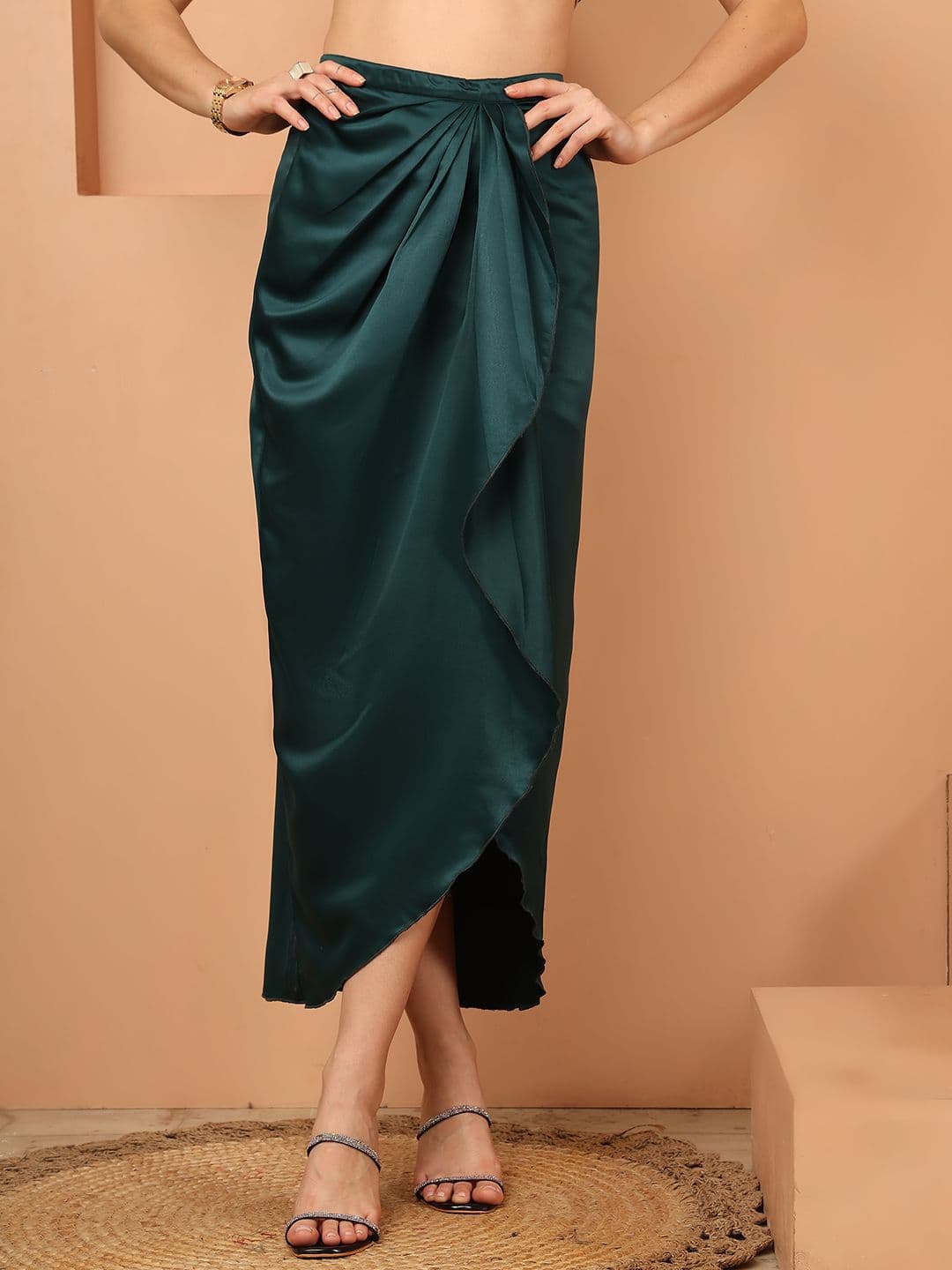 NEUDIS Wrap Midi Skirt - view 1