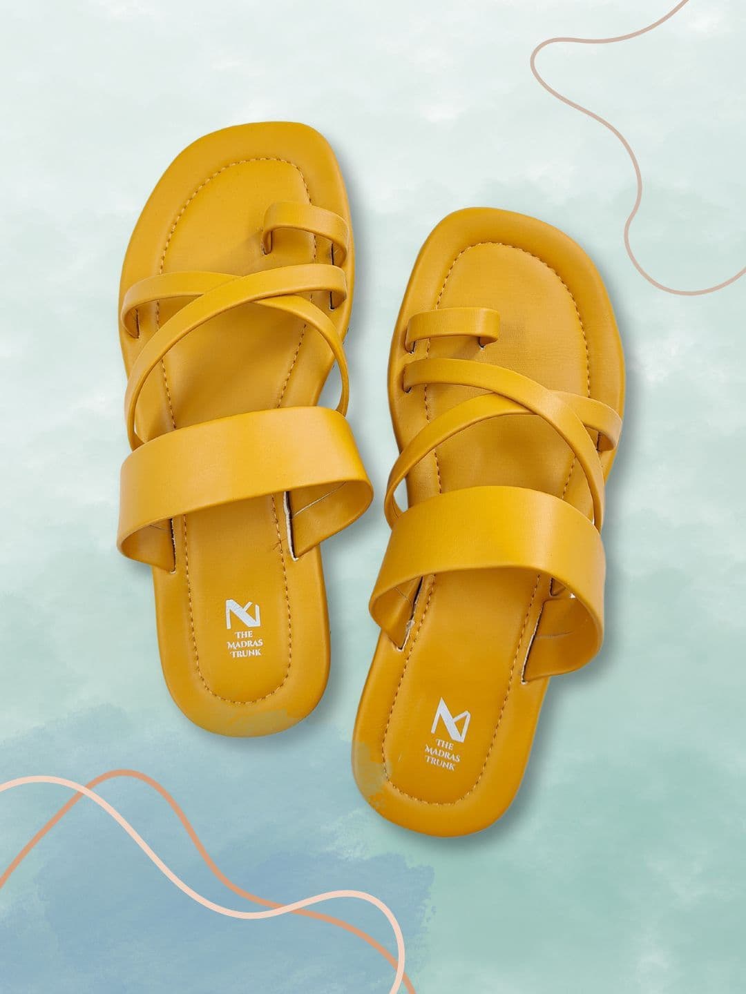 THE MADRAS TRUNK Men Synthetic Comfort Slip-On Sandals - view 1