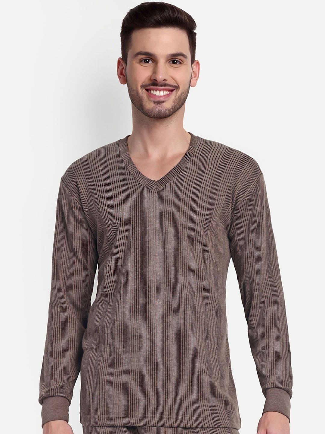 ZEFFIT Ribbed Cotton Thermal Top - view 1