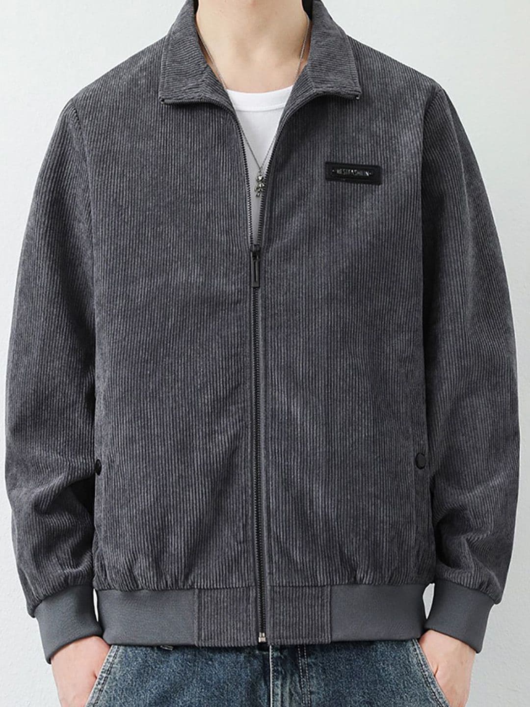 StyleCast x Revolte Men Lightweight Open Front Jacket - view 1
