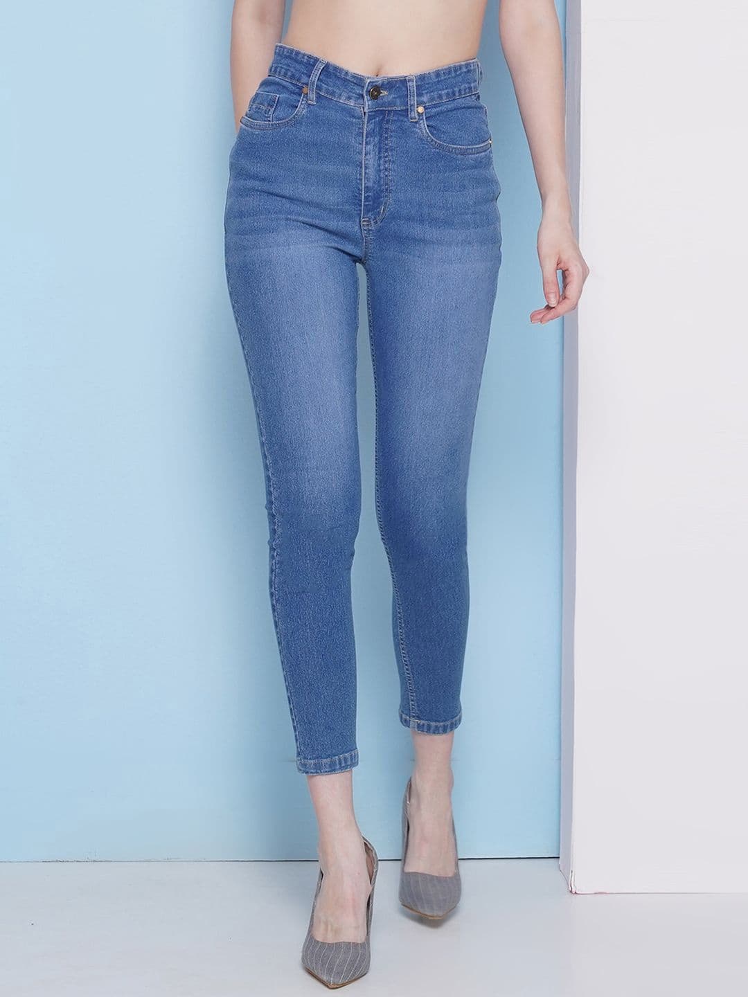 PUELLA Women Slim Fit High-Rise Stretchable Jeans - view 1