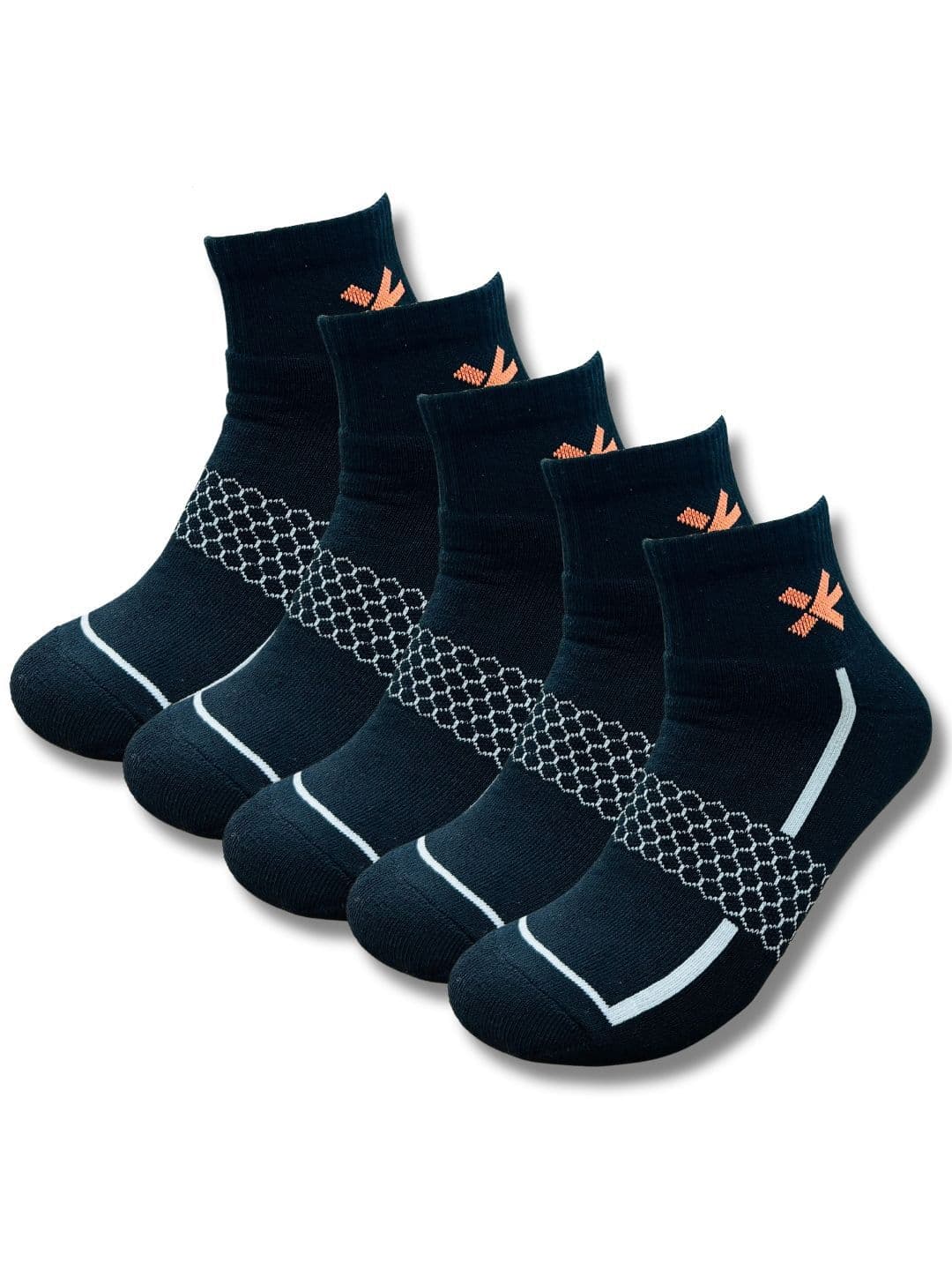 WROGN Pack O 5 Assorted Ankle-Length Socks - view 1
