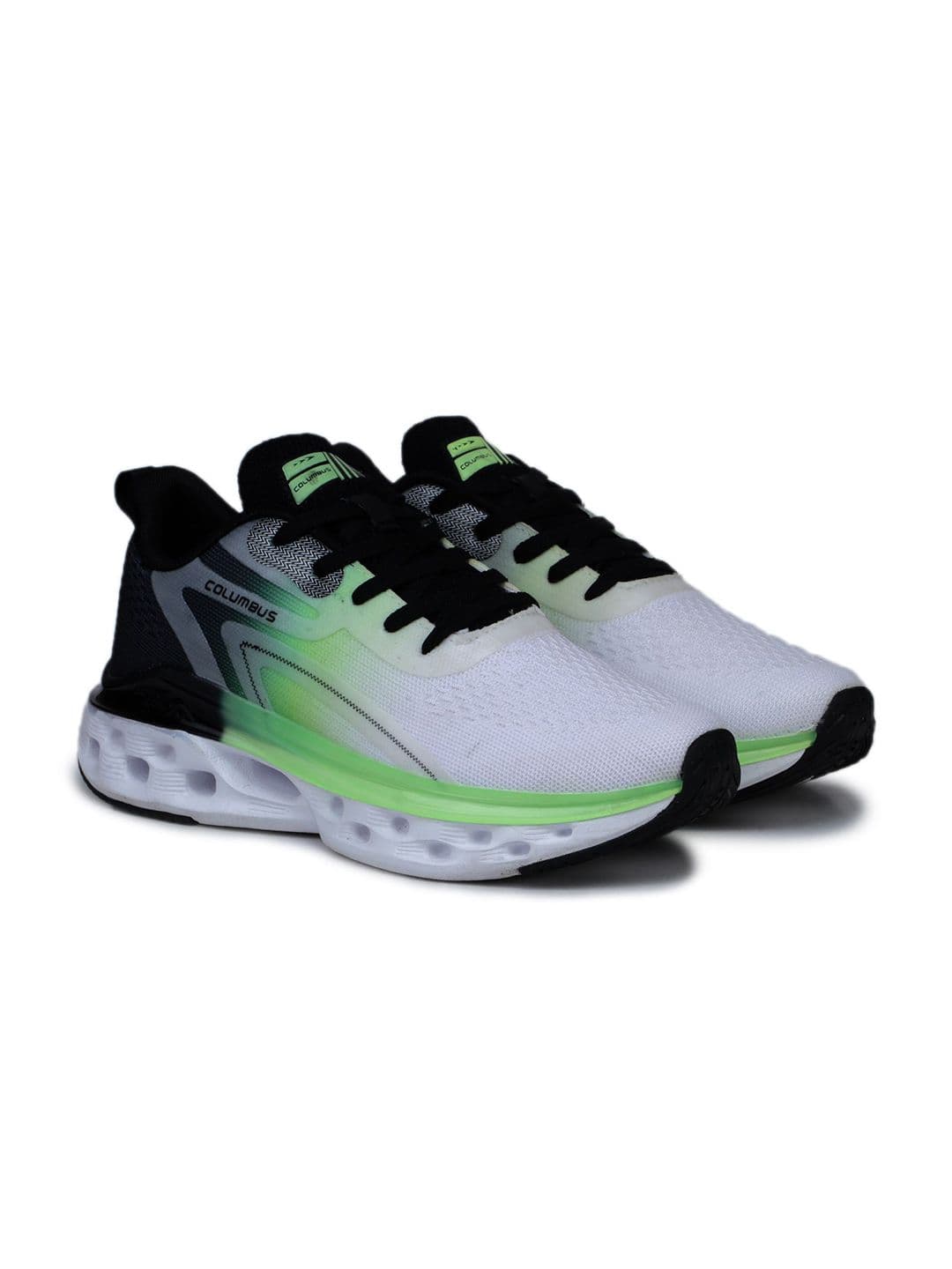 Columbus Men Lace-Ups Memory Foam Running Non-Marking Shoes - view 1