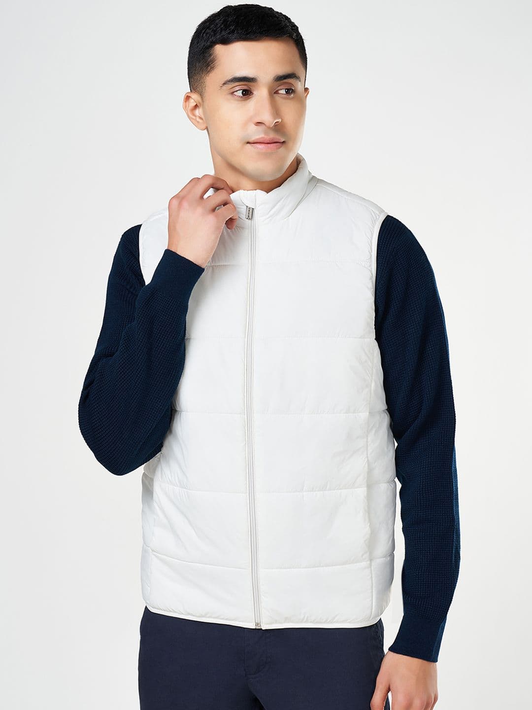 BYFORD by Pantaloons Men Crop Quilted Jacket - view 1