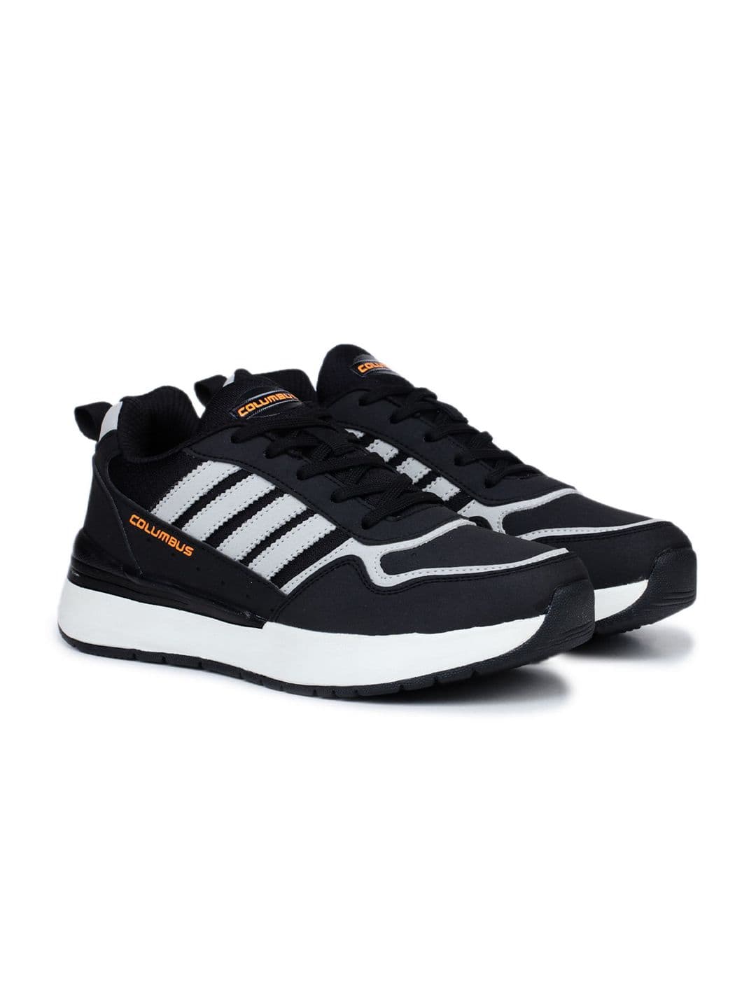 Columbus Men Mesh Lace-Ups Running Non-Marking Sports Shoes - view 1