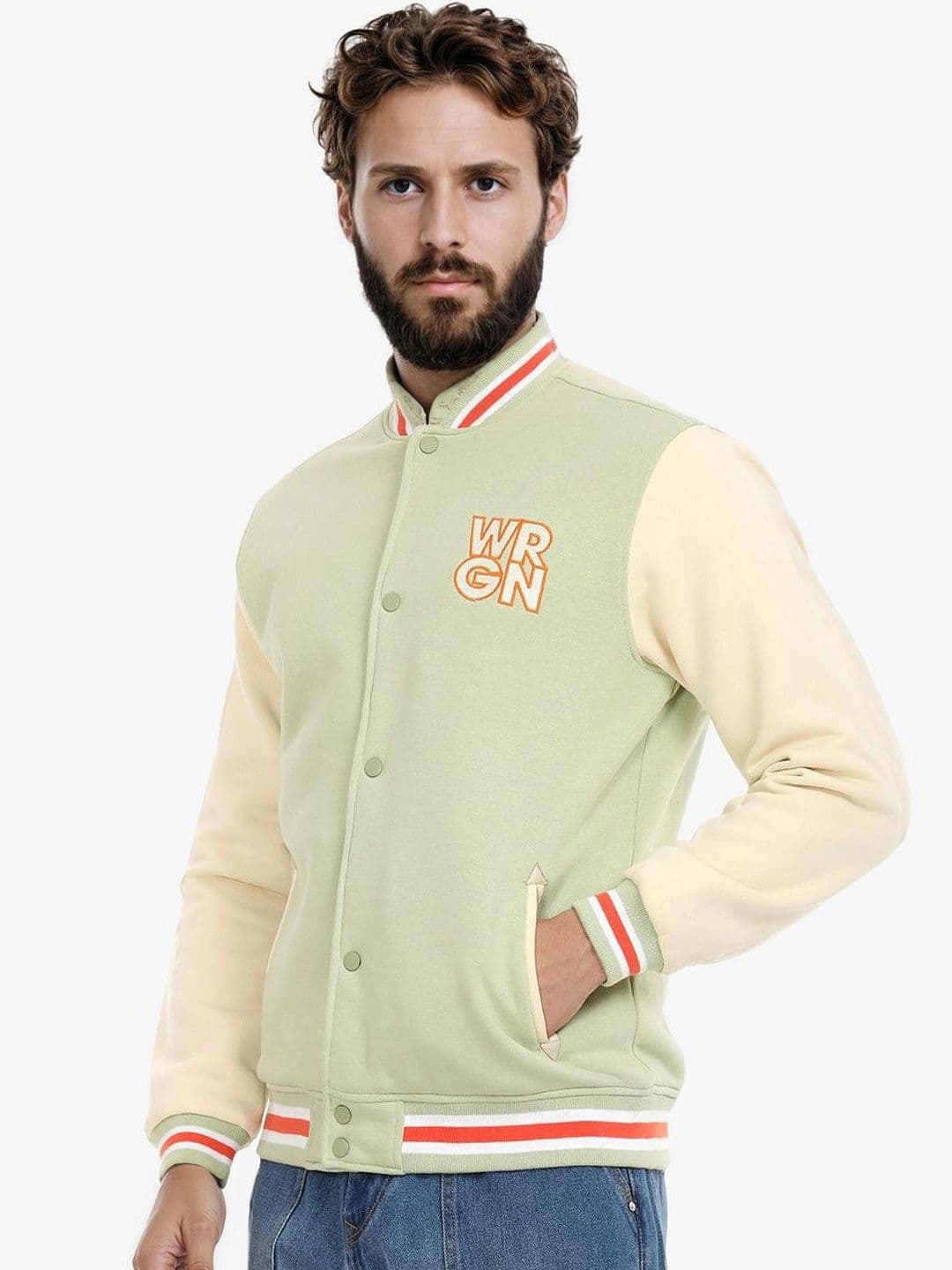 WROGN Men Checked Nylon Bomber Jacket - view 1