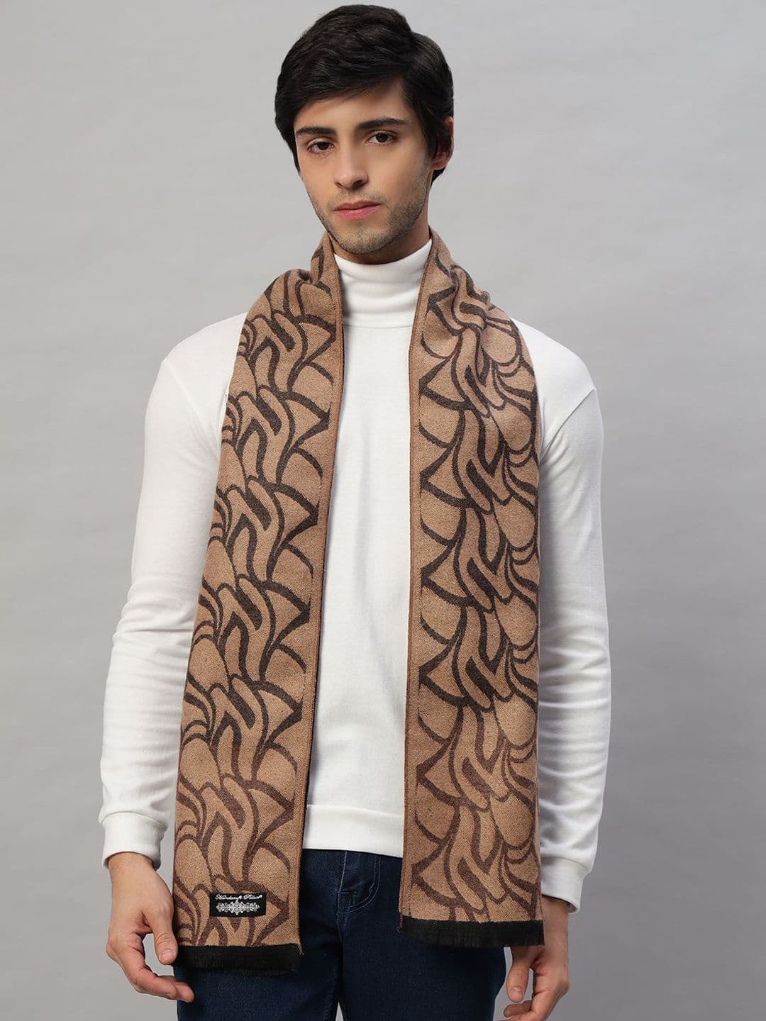 HANDICRAFT PALACE Men Reversible Wool Mufflers - view 1