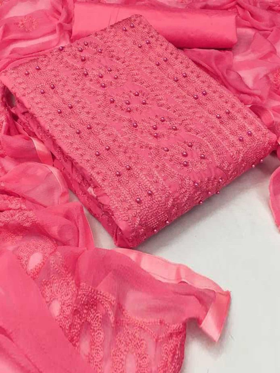 Suha Unstitched Dress Material - view 1