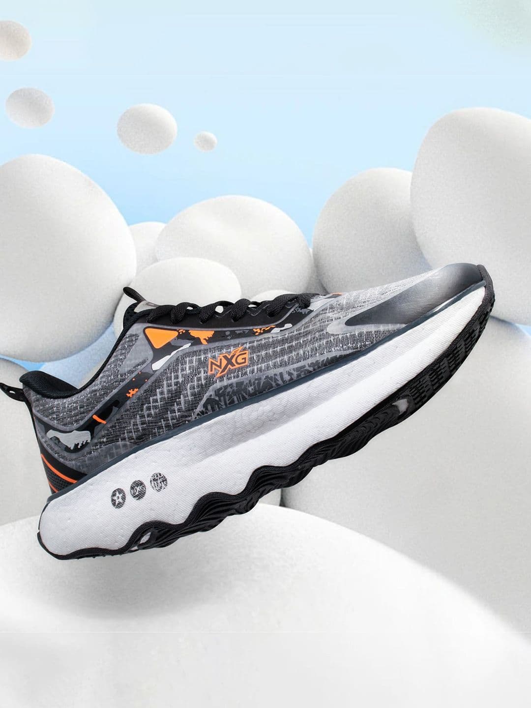 Columbus Men Mesh Running Non-Marking Shoes - view 1