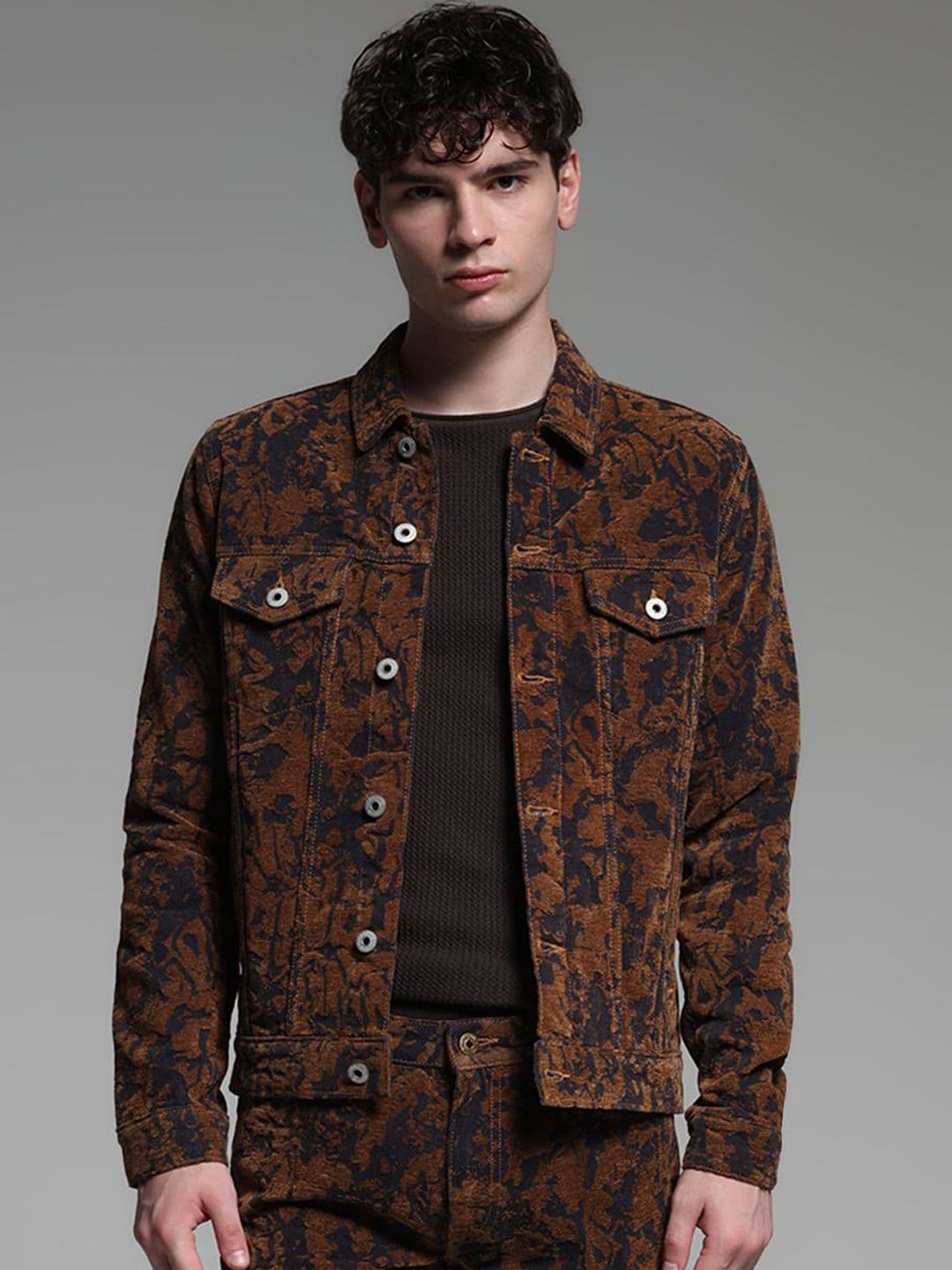 Jack & Jones Men Denim Jacket with Embroidered - view 1