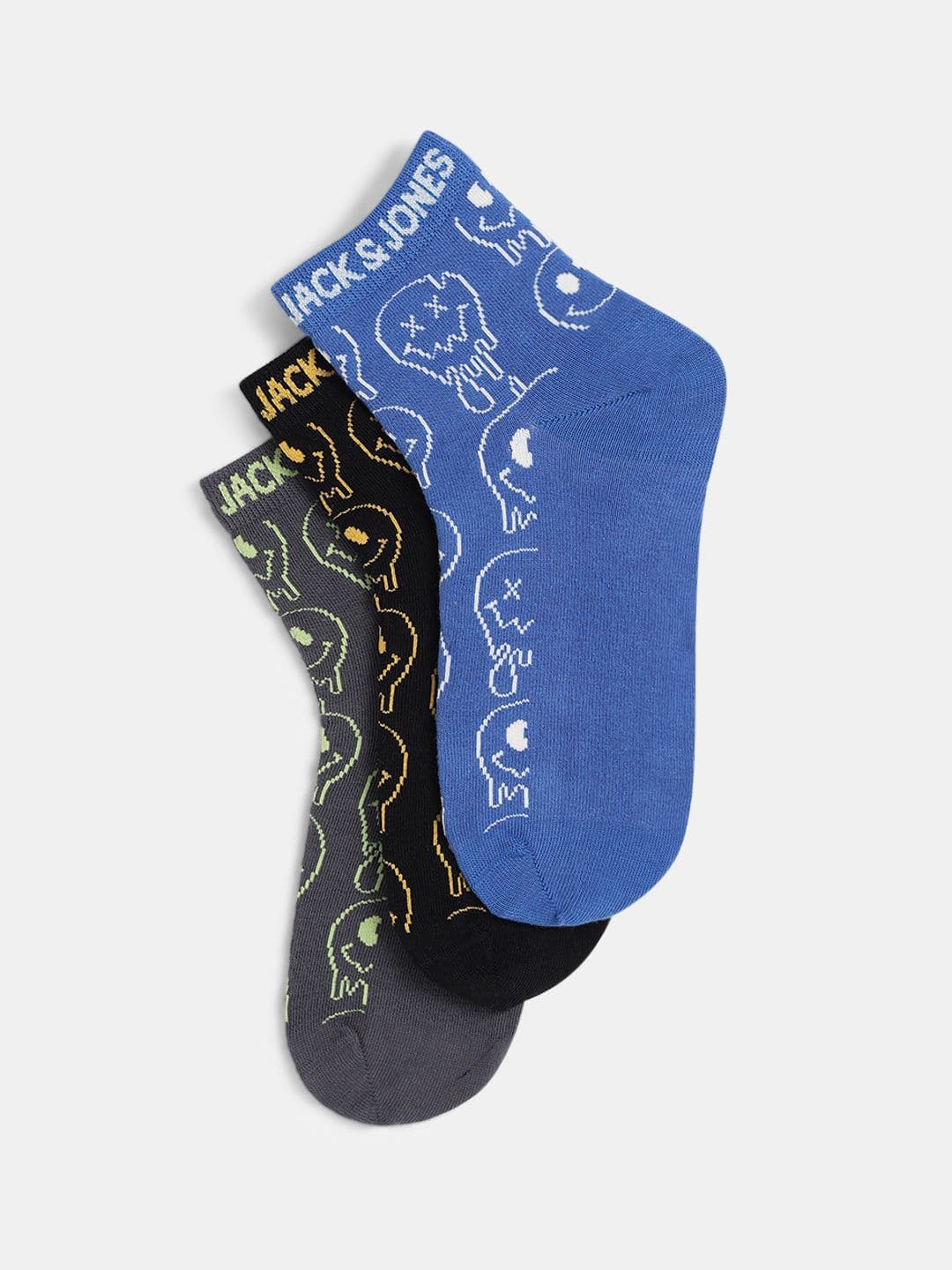 Jack & Jones Men Pack Of 3 Ankle Length Socks - view 1