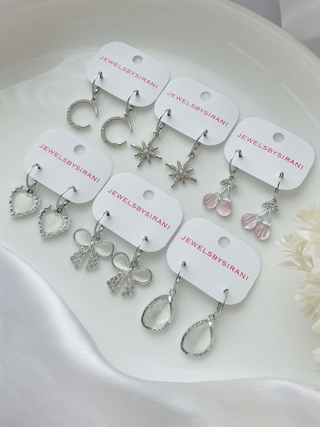 Jewelsbysirani Contemporary Hoop Earrings - view 1