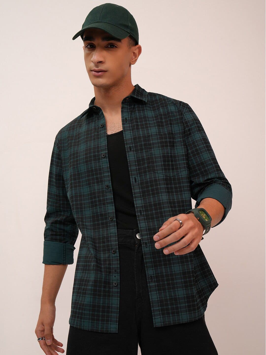 Highlander Men Regular Fit Slim Fit shirt - view 1