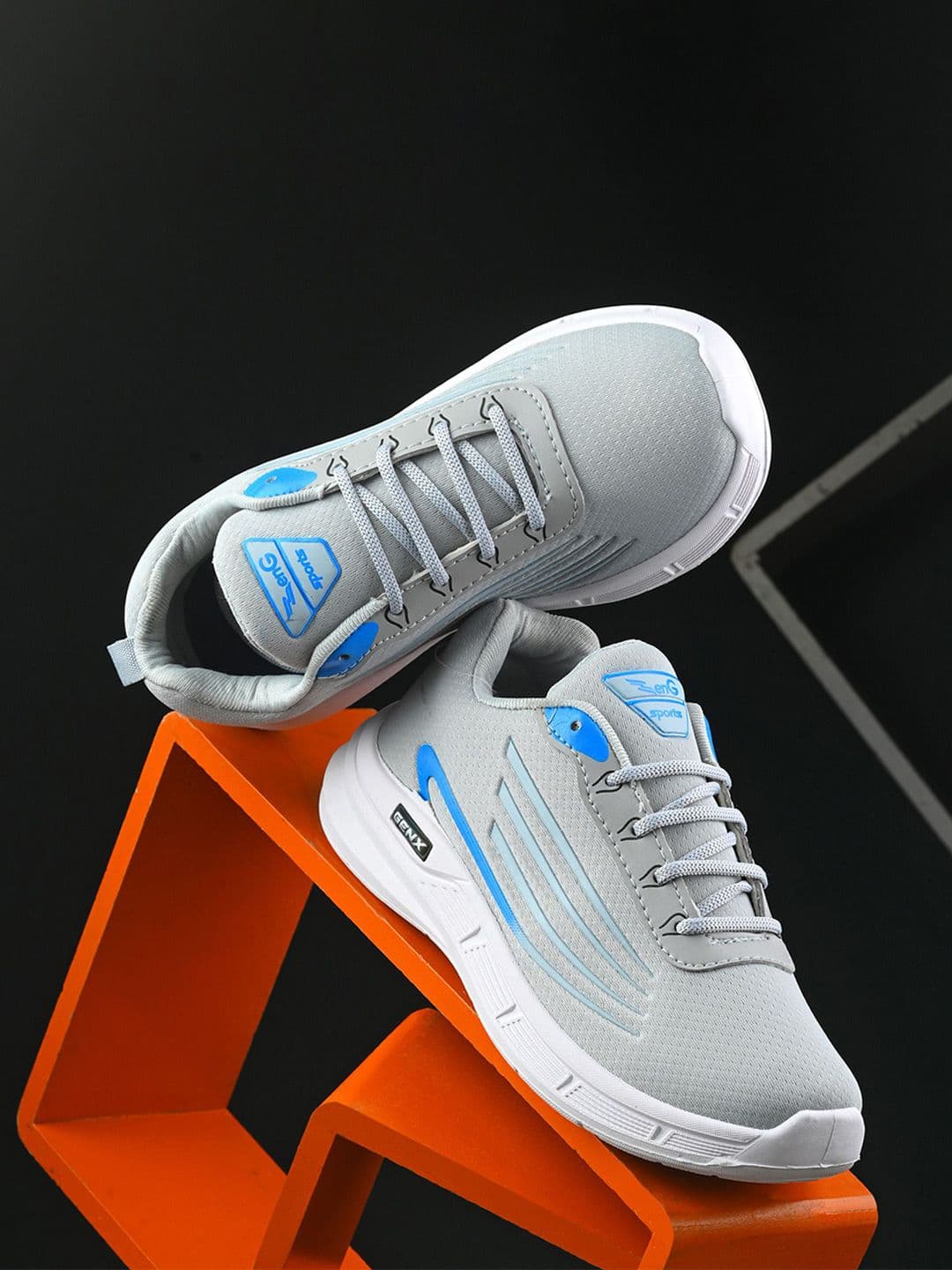 BIRDE ZenG Men Mesh Walking Non-Marking Sports Shoes - view 1