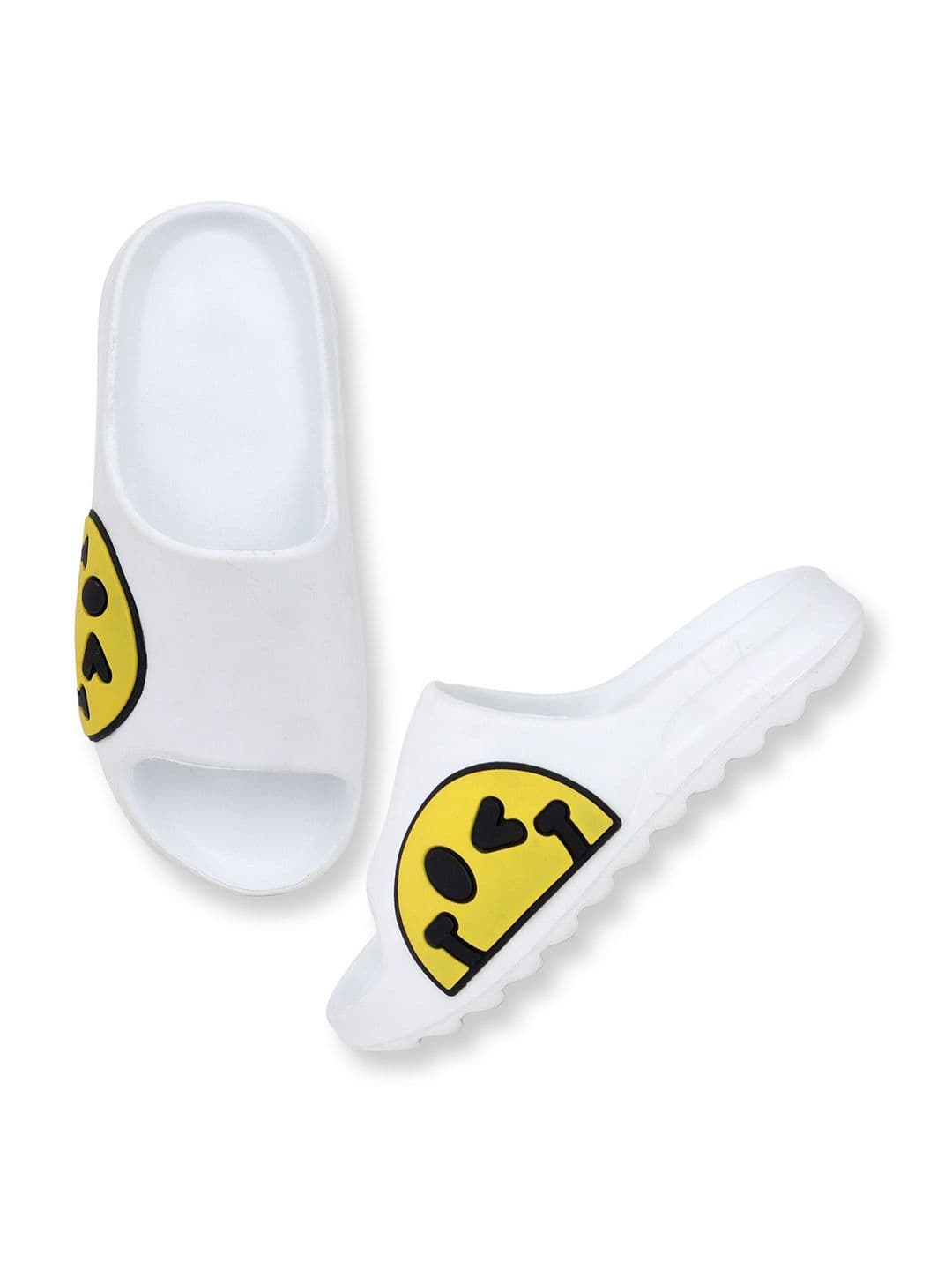KAPYANSH Men Printed Rubber Sliders - view 1