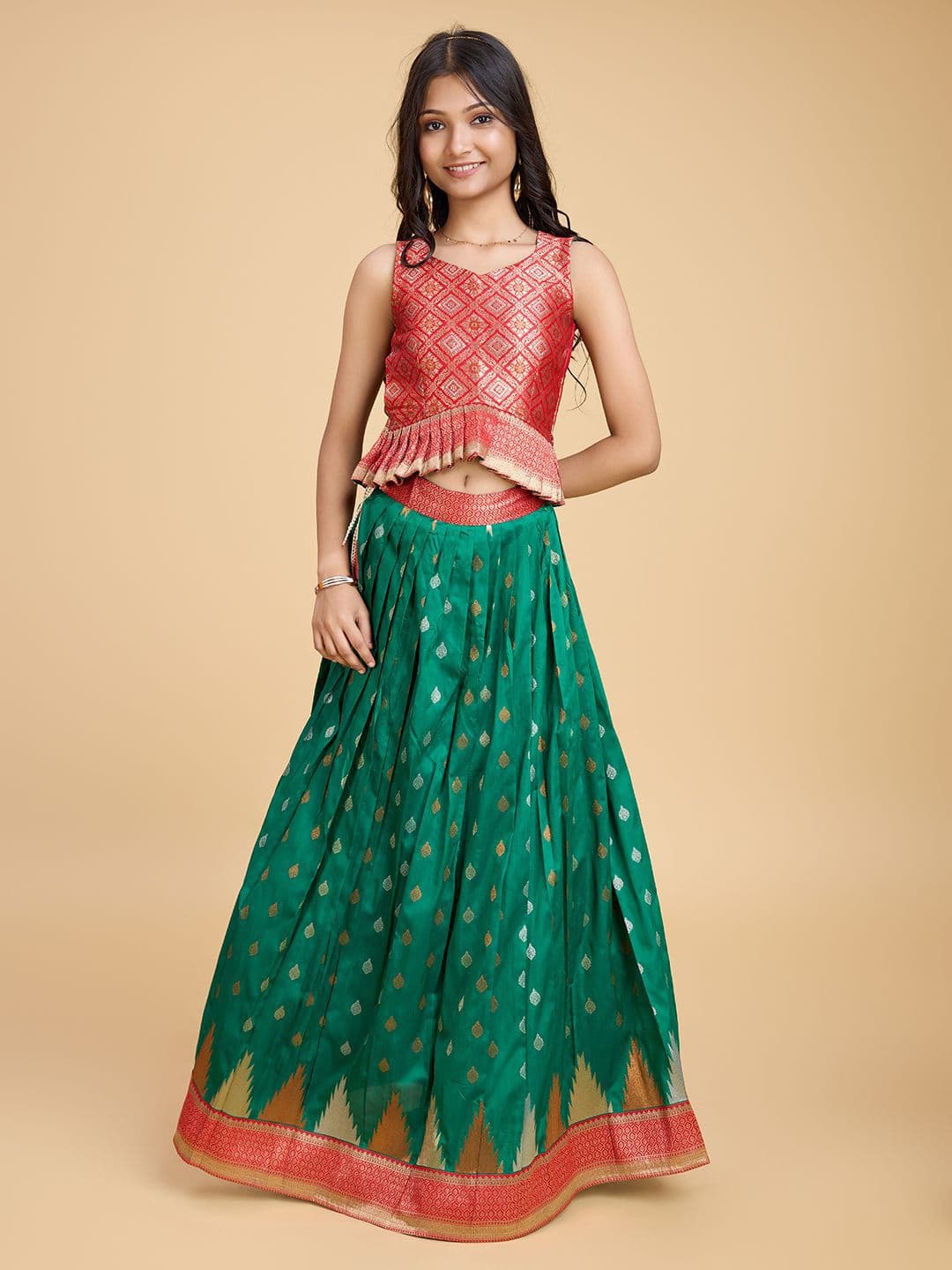 Tasarika Girls Ready to Wear Lehenga & - view 1