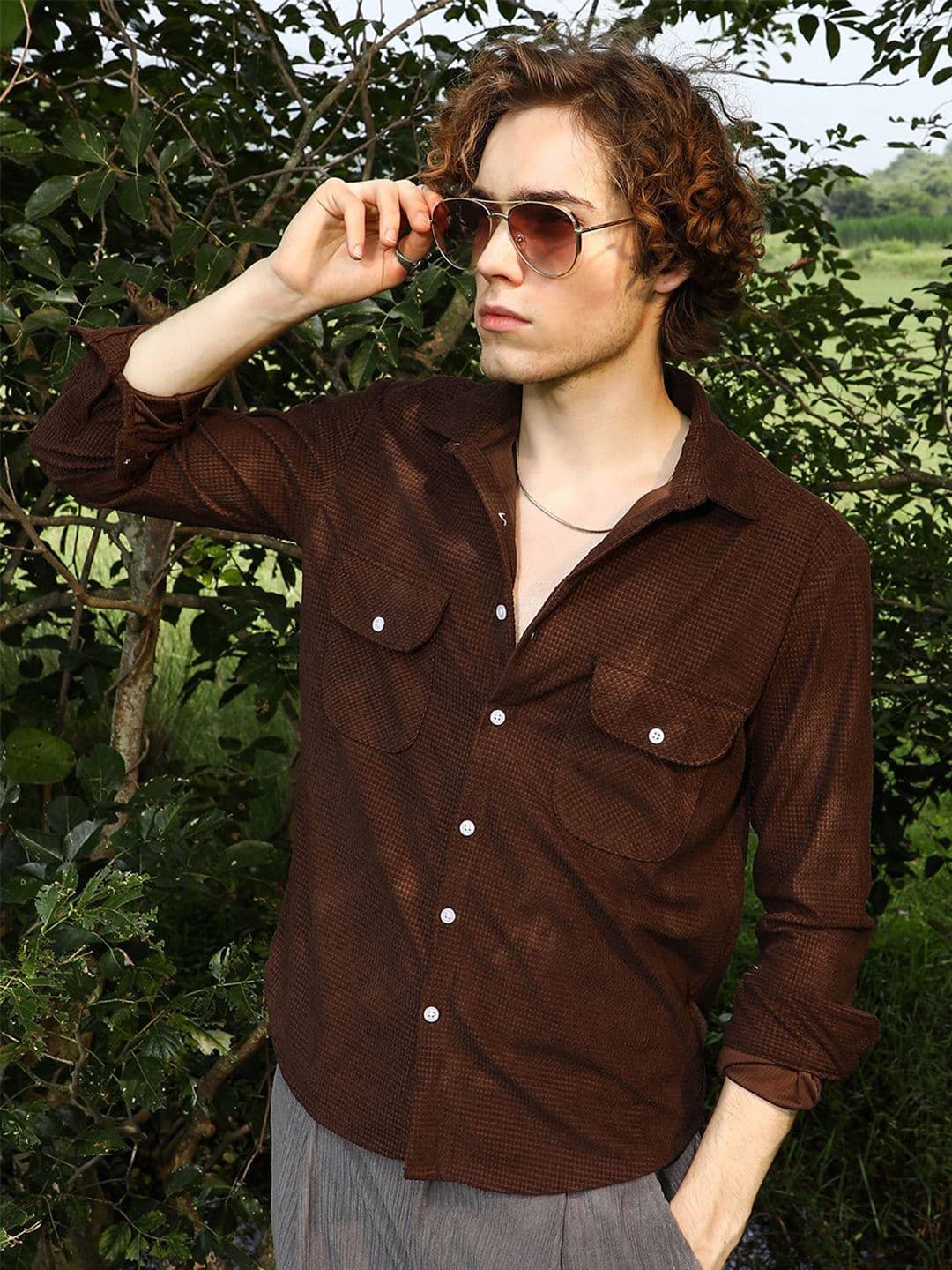 CAHOOT Men Comfort Opaque Casual Shirt - view 1