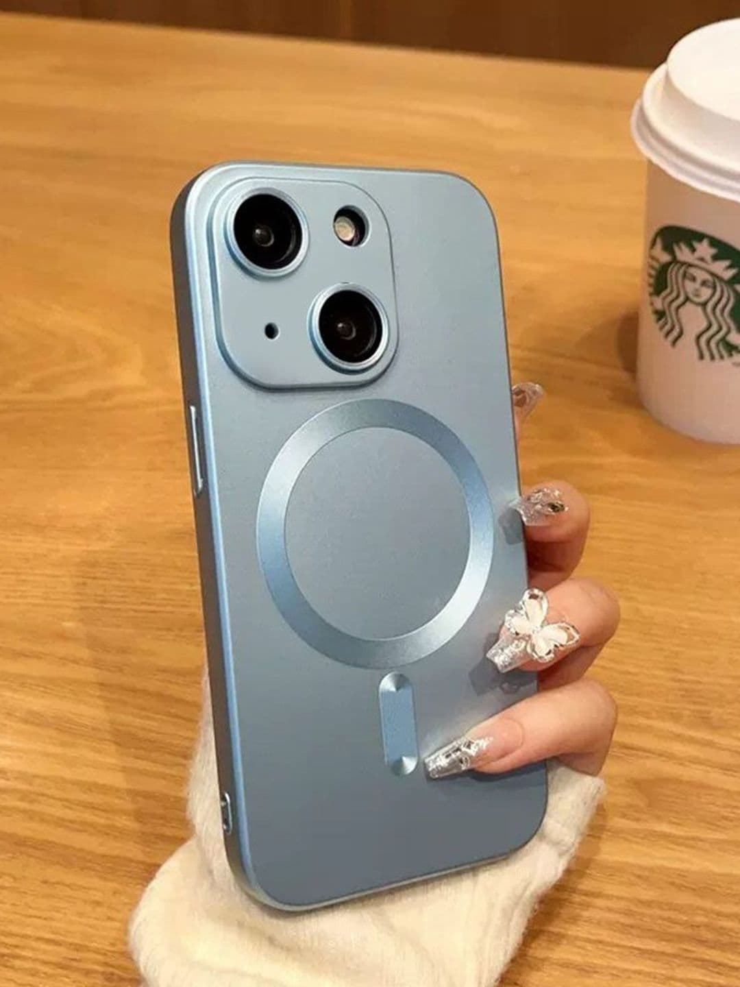 Luxury Kase Solid Printed iPhone 14 Back Case Mobile Accessories
