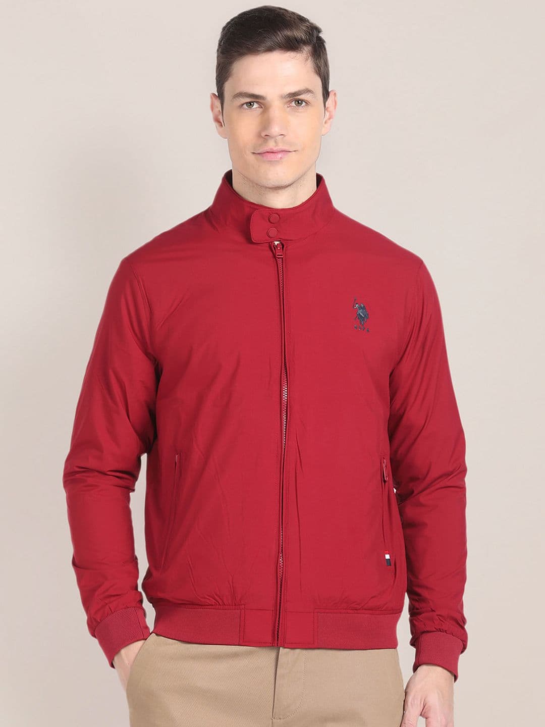 U.S. Polo Assn. Men Packable Windcheater Jacket - view 1