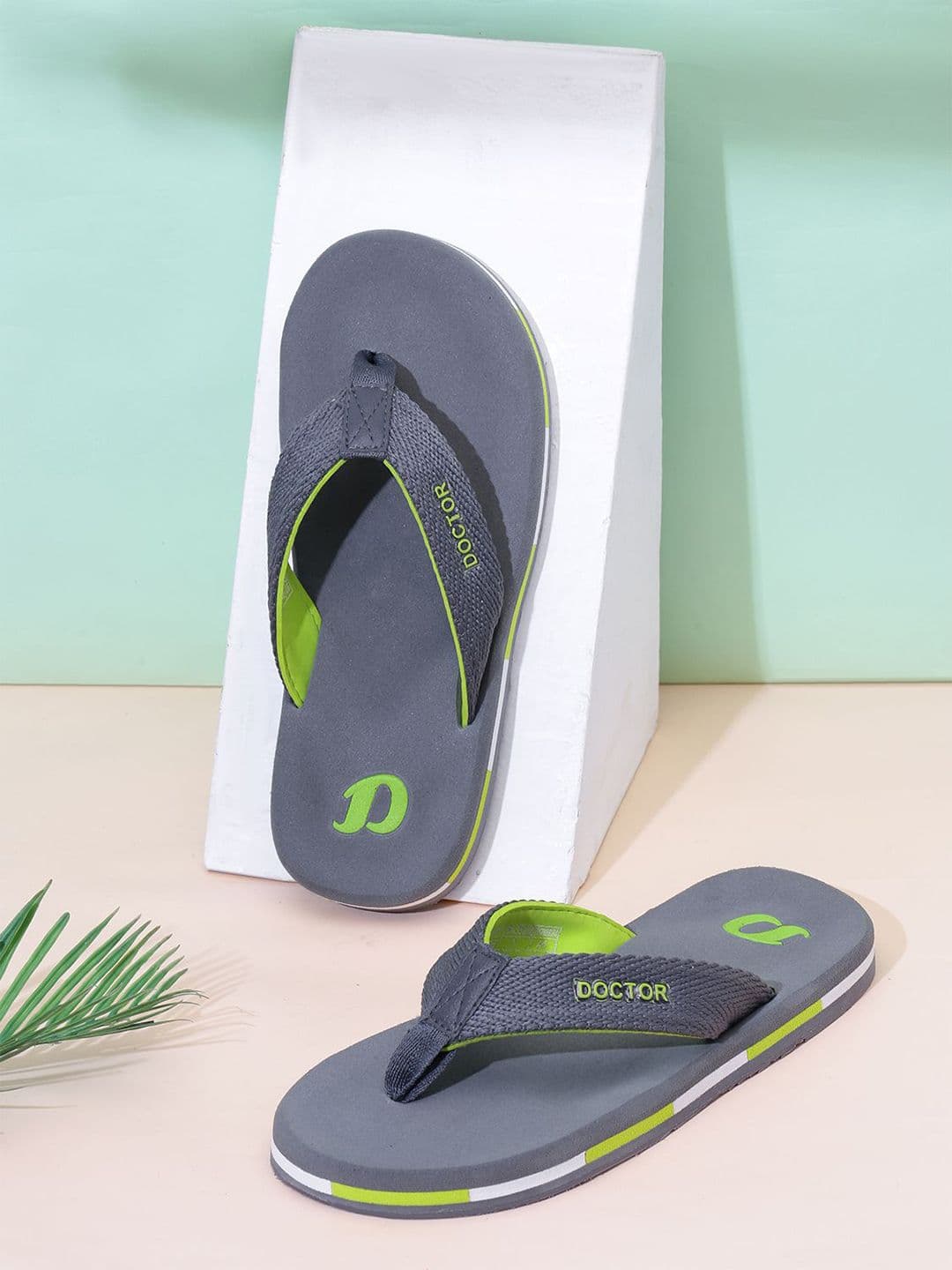 DOCTOR EXTRA SOFT Men Rubber Thong Flip-Flops - view 1