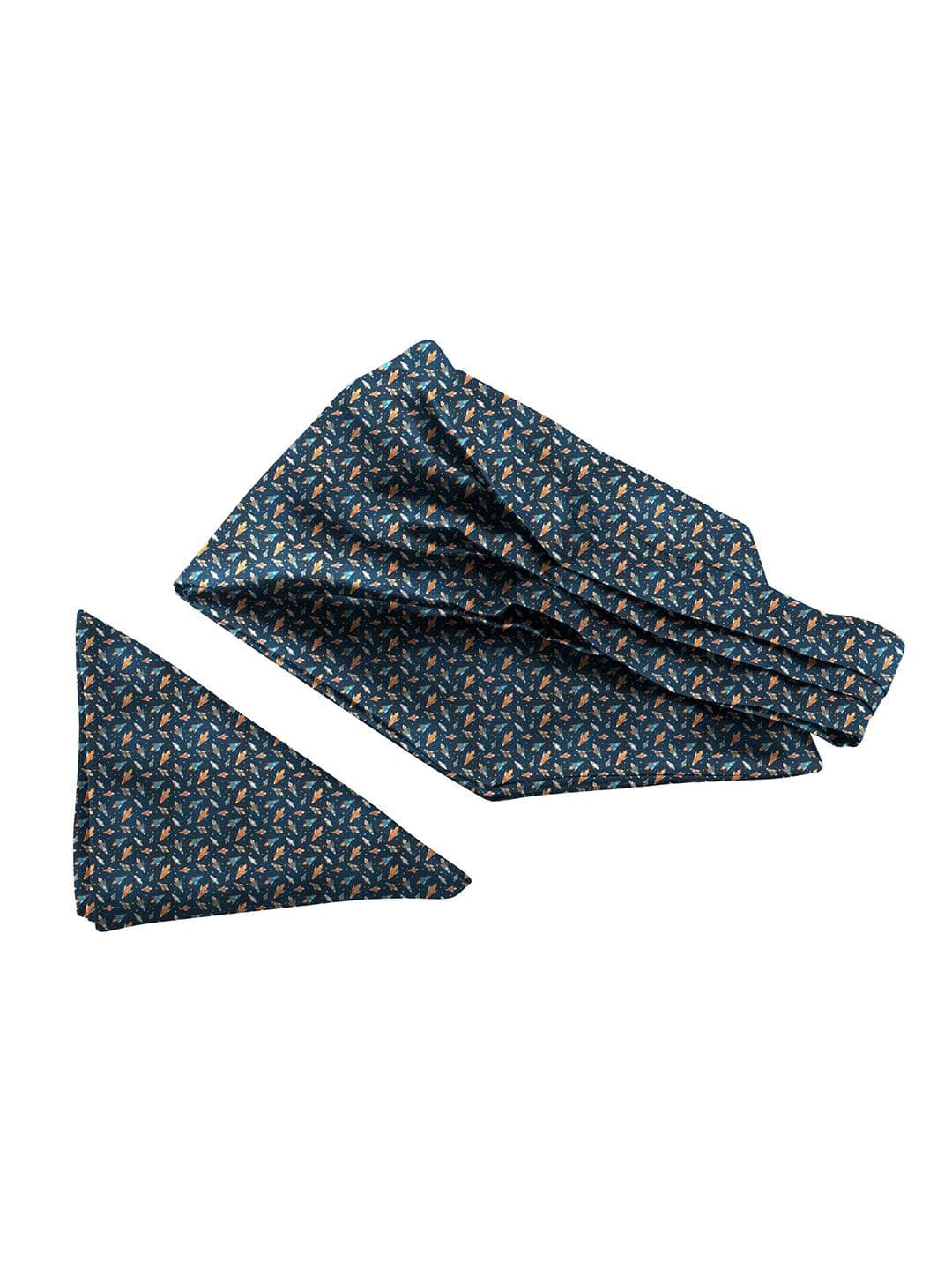 Blacksmith Men Printed Ascot Tie - view 1