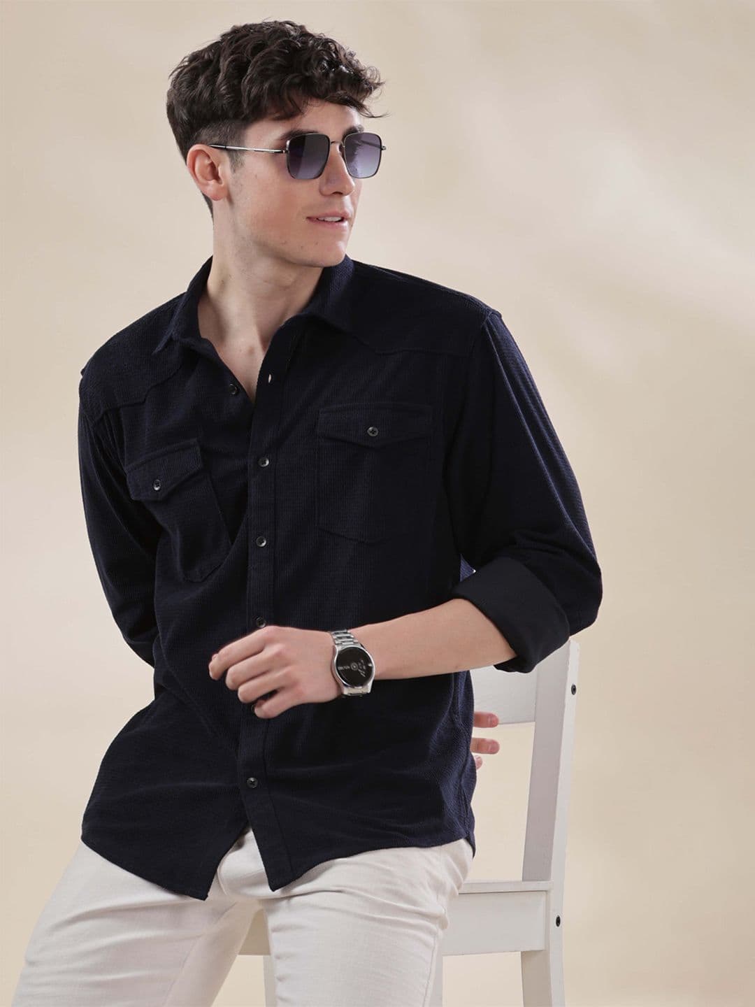 HERE&NOW Men Opaque Casual Shirt - view 1