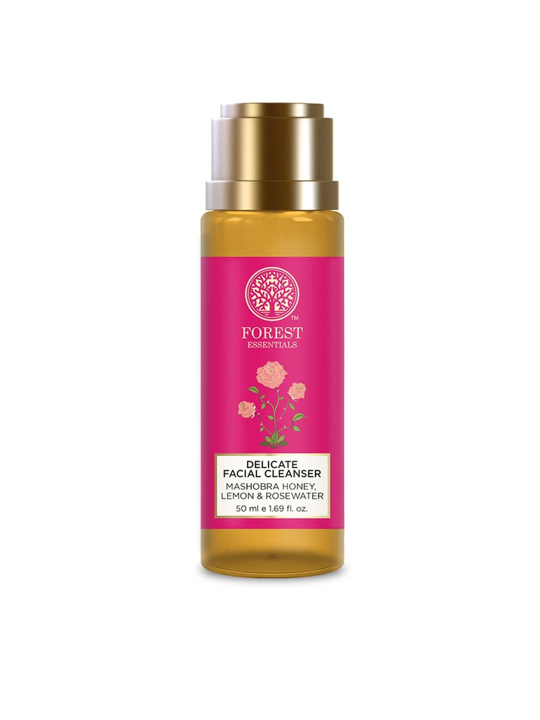 Forest Essentials Delicate Facial Cleanser with Mashobra Honey, Lemon & Rosewater - 50ml - view 1