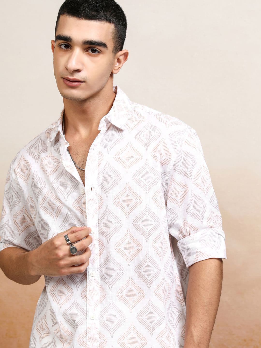 HIGHLANDER Men Printed Relaxed Shirt - view 1