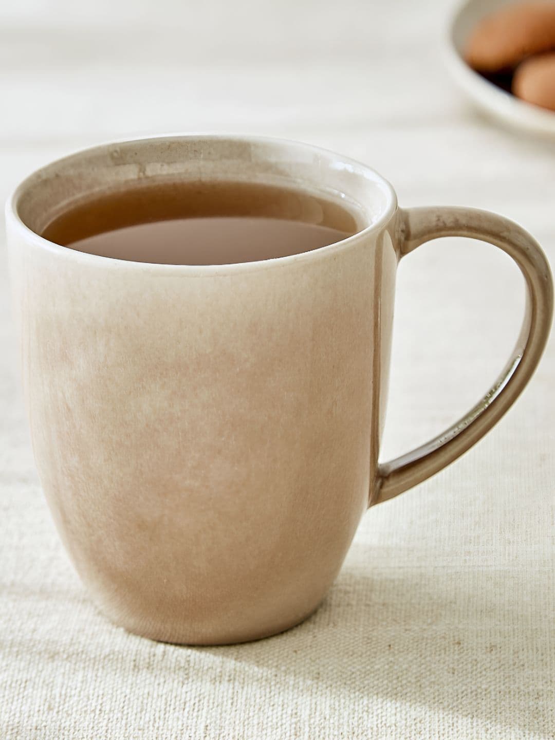 Home Centre Cadenza Brown Stoneware Glossy Coffee Mug - 350ml - view 1