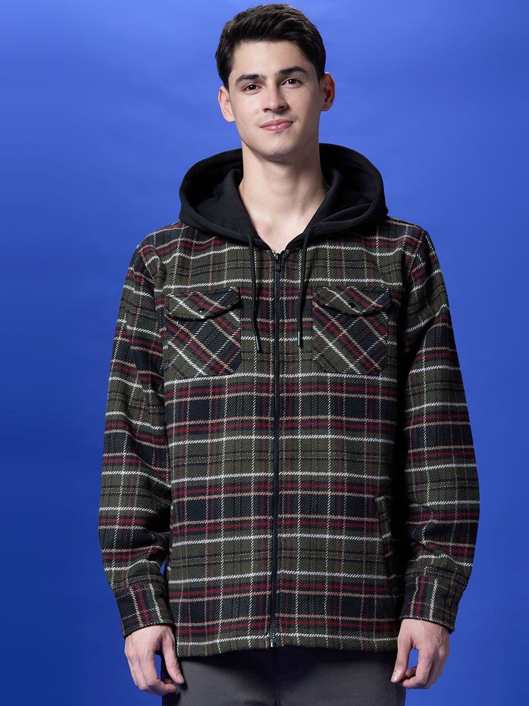 Pepe Jeans Men Checked Jacket - view 1
