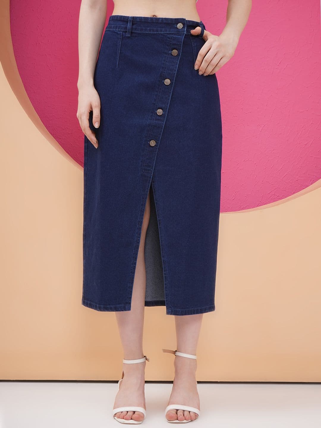 PUELLA Women Straight Maxi Slit Skirt - view 1