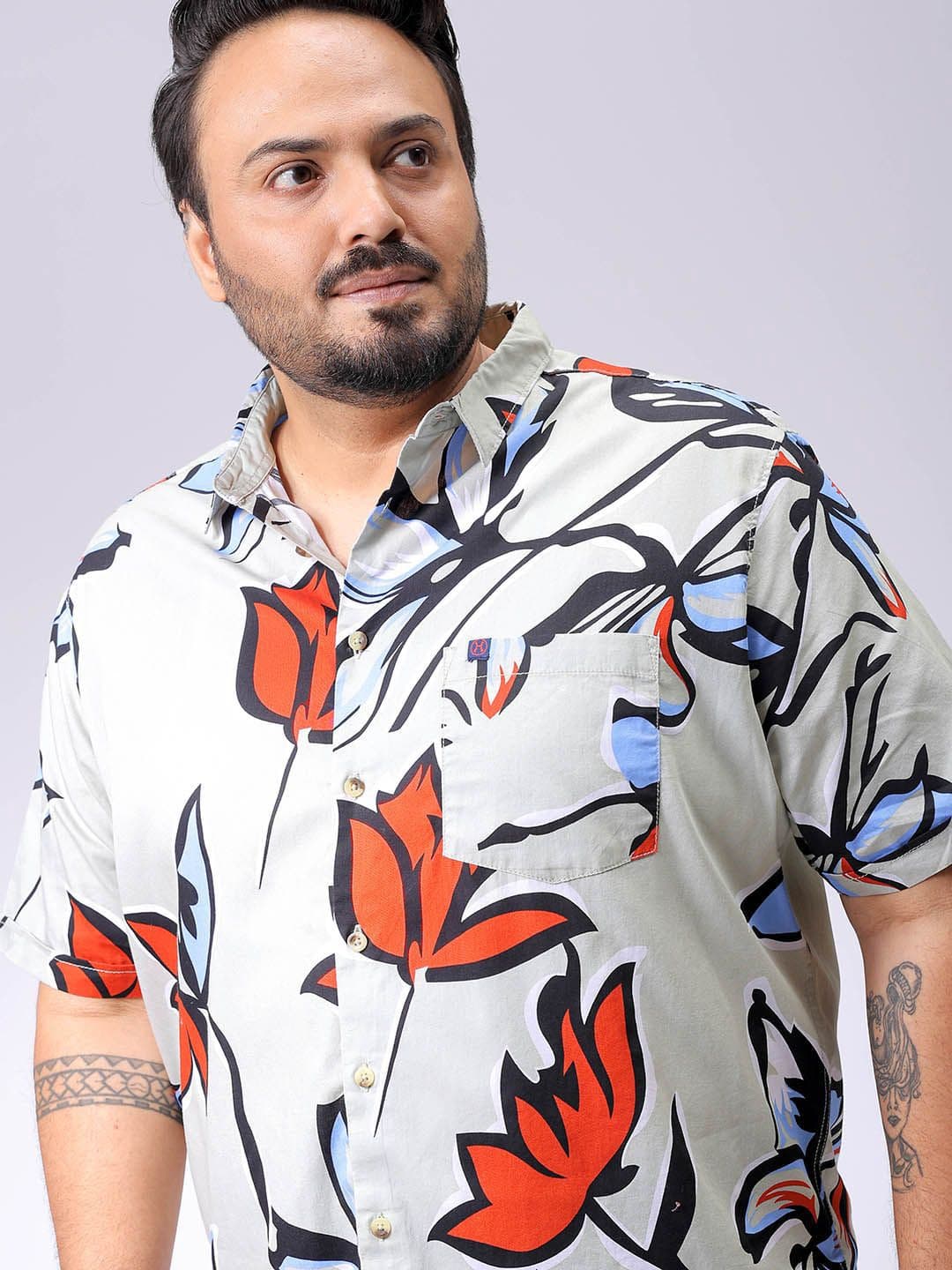 Hardsoda by The Indian Garage CoMen Printed Pure Cotton Casual Shirt - view 1