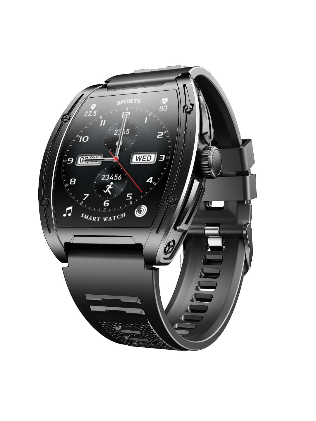 boAt Enigma Ascend Luxury Smartwatch With 1.76\" HD Display Functional Crown Upto 5 Days Battery