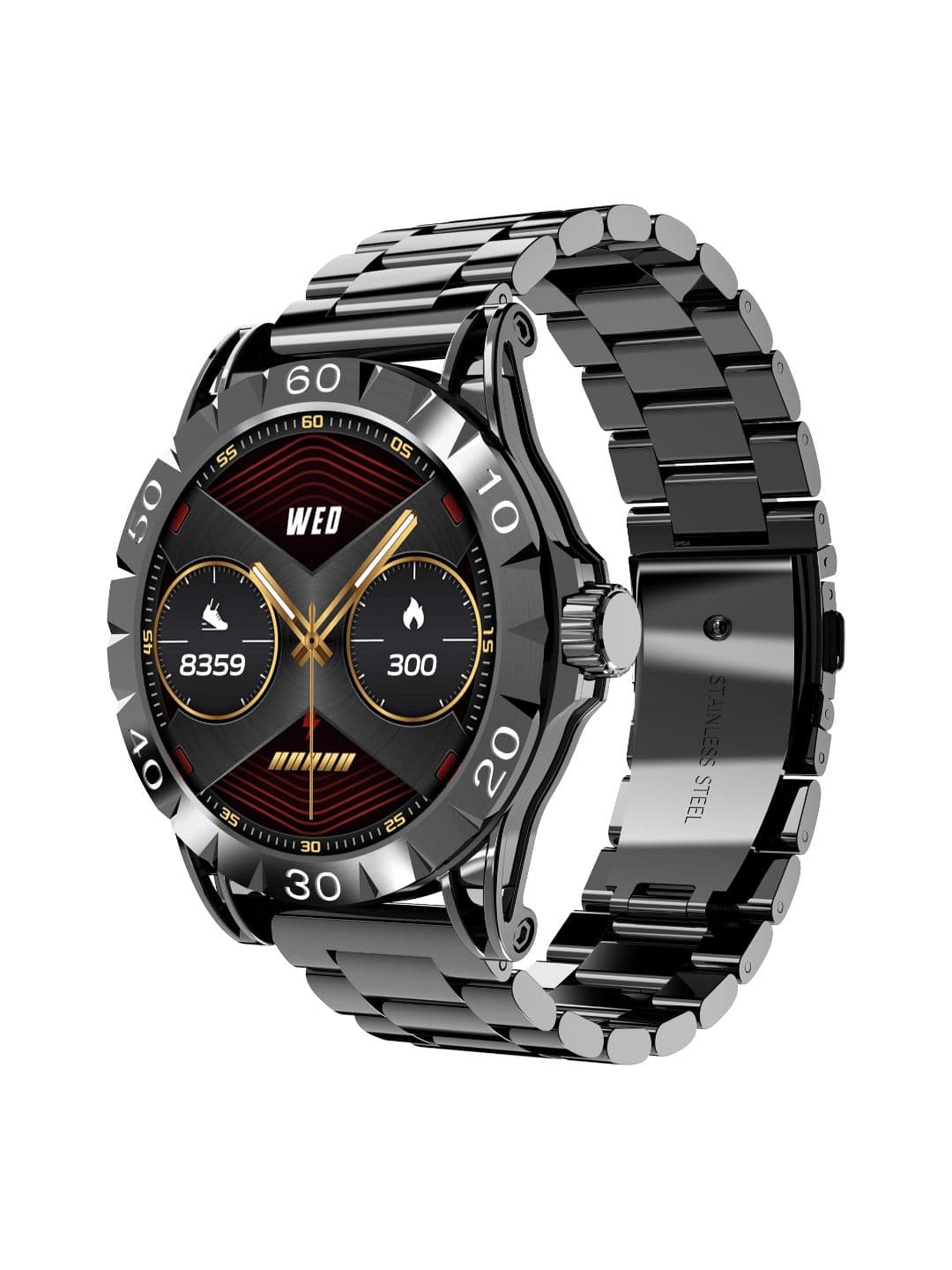 boAt Enigma Orion Men's Luxury Smartwatch With 1.39\" HD Display BT Calling7 Days Battery