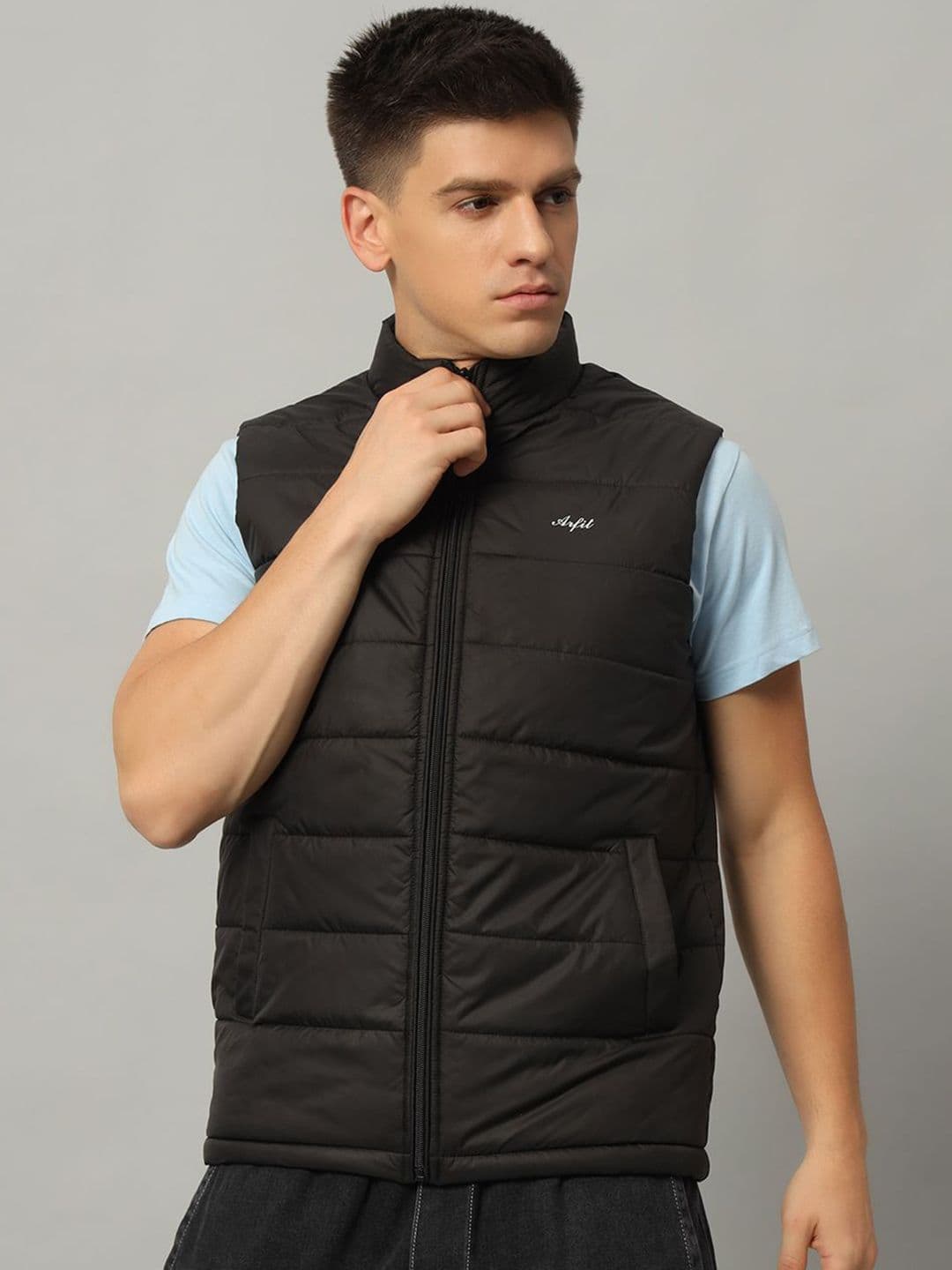 AR-FIT Men Lightweight Sleeveless Padded Jacket - view 1