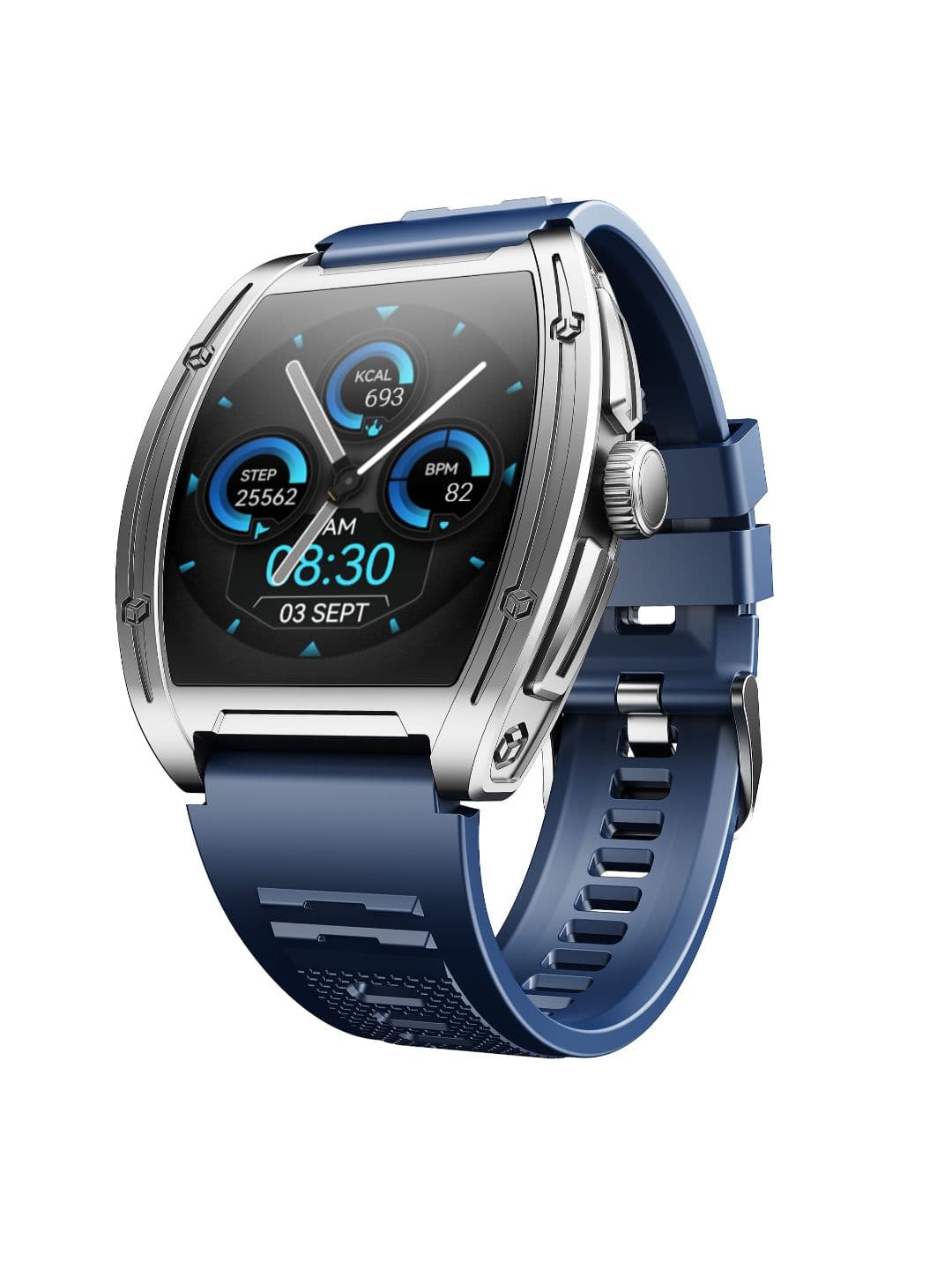 boAt Enigma Ascend Luxury Smartwatch With 1.76\" HD Display Functional Crown Upto 5 Days Battery