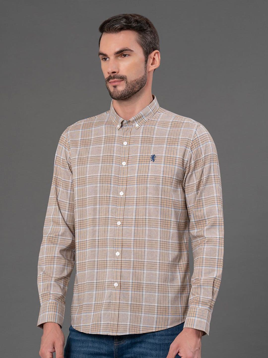 Red Tape Men Opaque Checked Casual Shirt - view 1