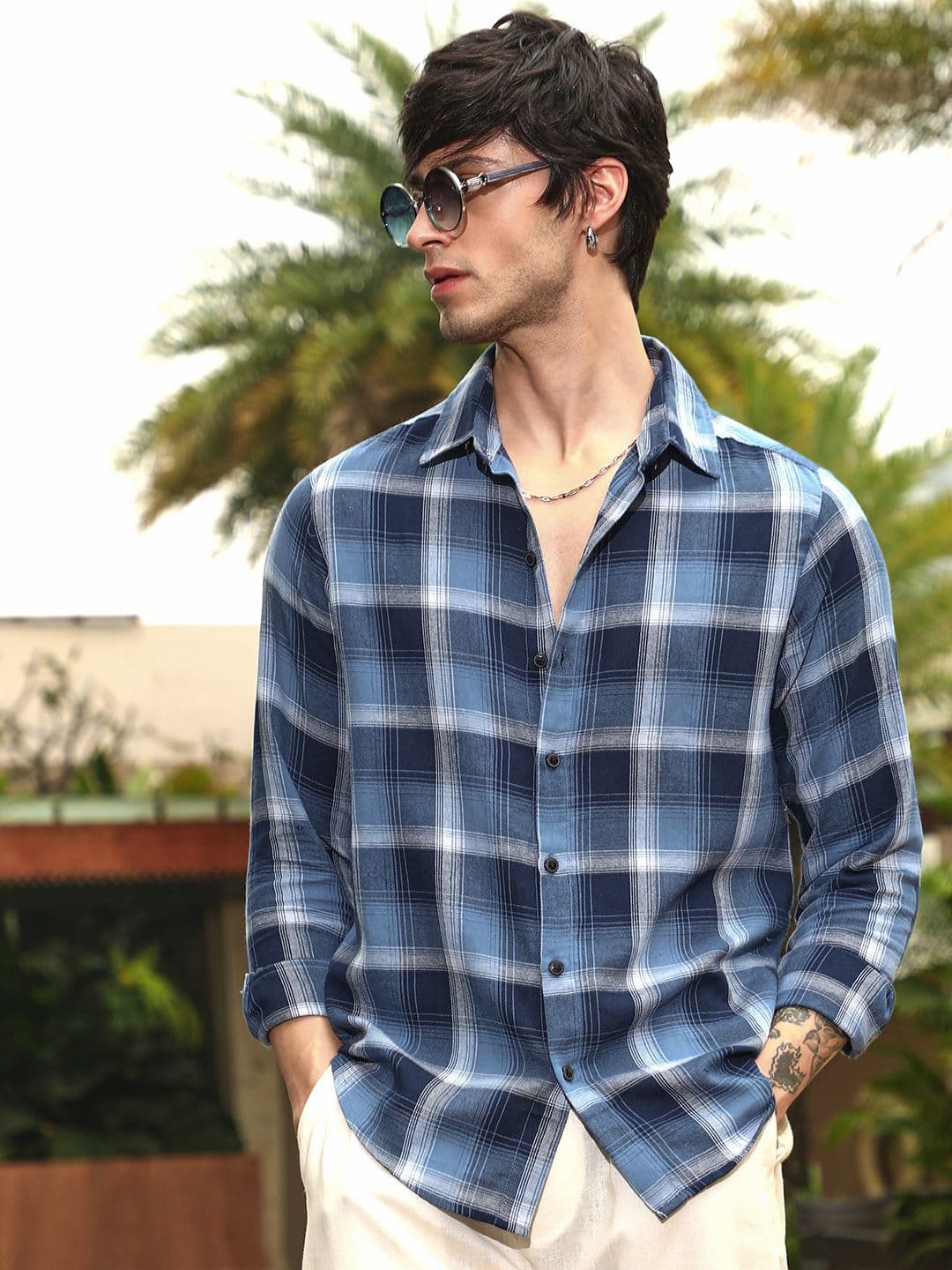 CAHOOT Comfort Checked Casual Shirt - view 1