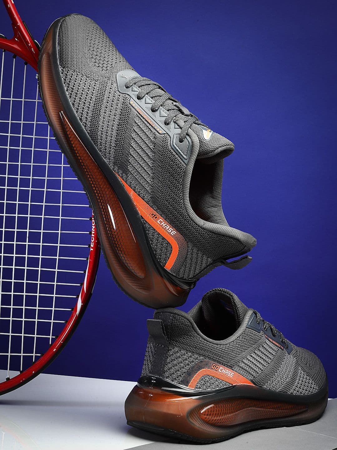 ASIAN Men Mesh Running Non-Marking Sports Shoes - view 1