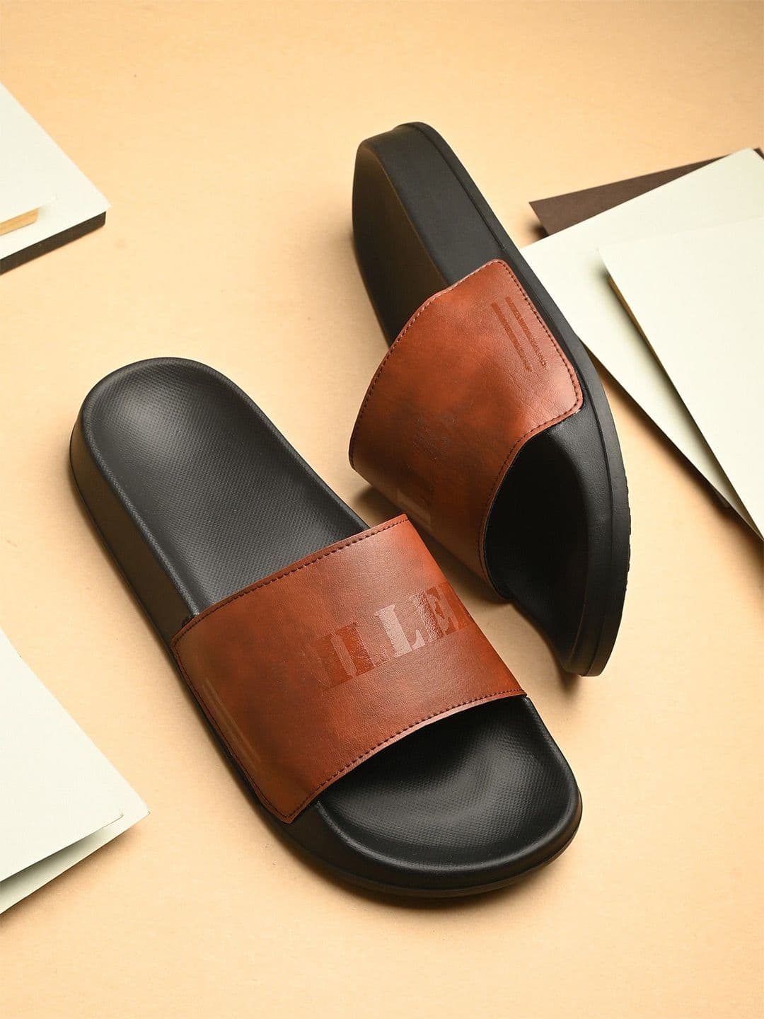 Killer Men Printed Sliders - view 1