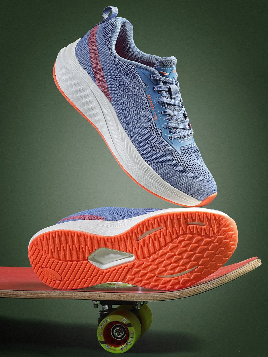 ASIAN Men Mesh Running Non-Marking Shoes - view 1