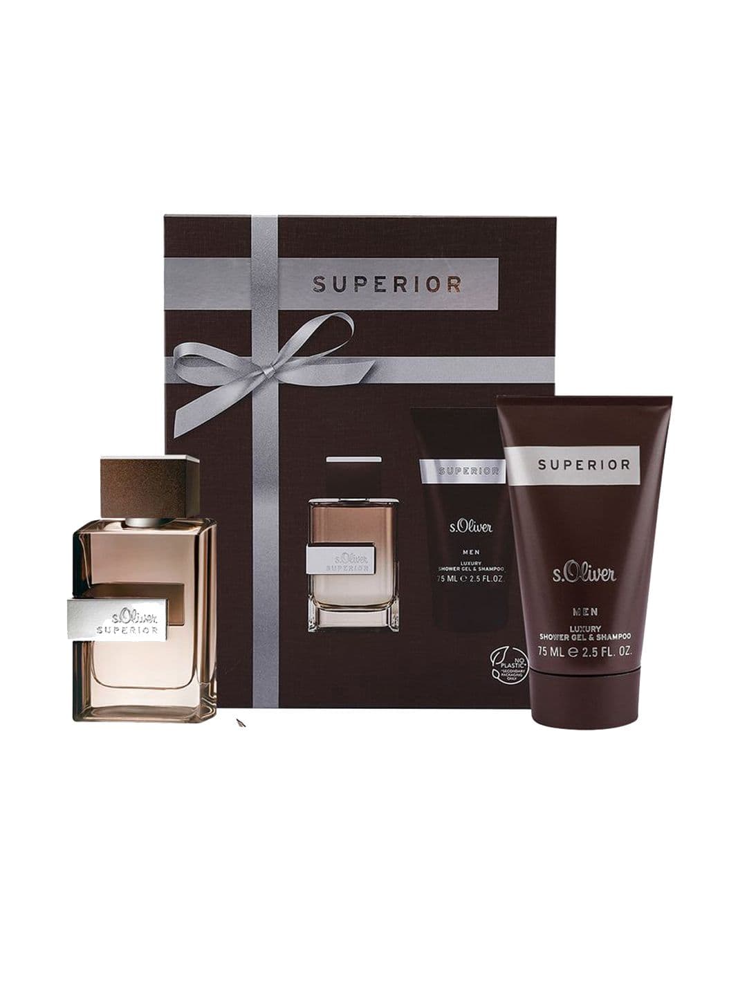 s.Oliver Superior Men Eau De Toilette - 30 ml & Shower Gel With Shampoo - 75 ml - view 1