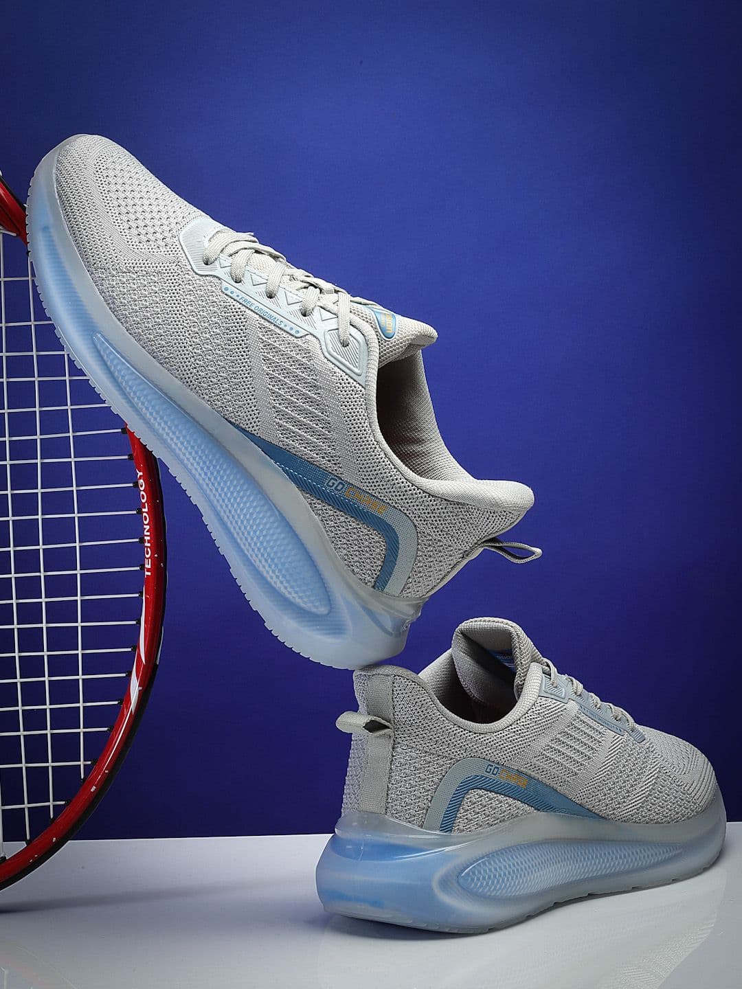 ASIAN Men Mesh Running Non-Marking Shoes - view 1