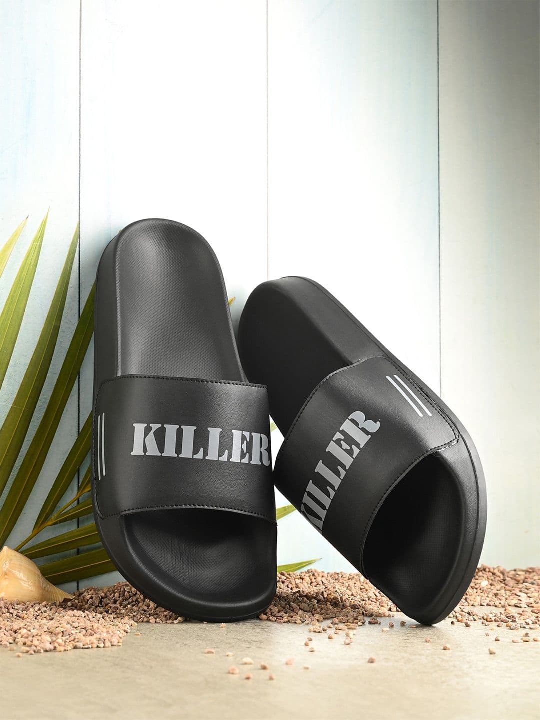 Killer Men Printed Sliders - view 1