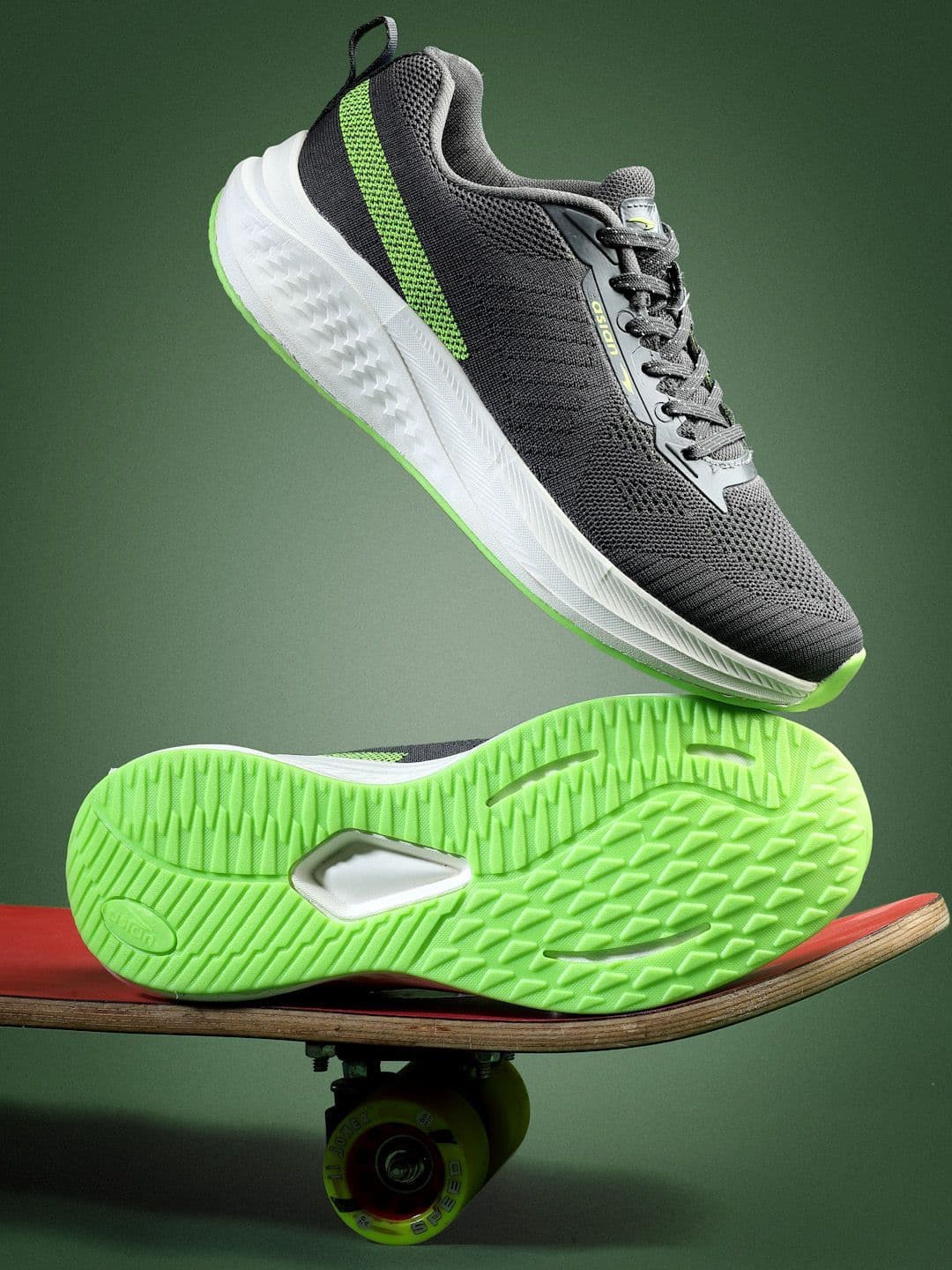 ASIAN Men Mesh Running Non-Marking Shoes - view 1