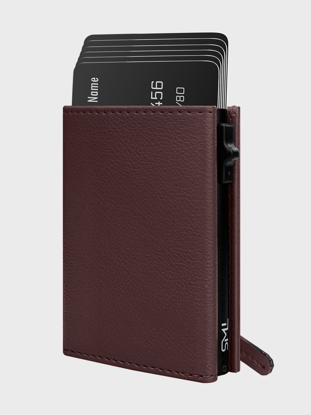 The Wallet Store Unisex Leather Three Fold Wallet - view 1