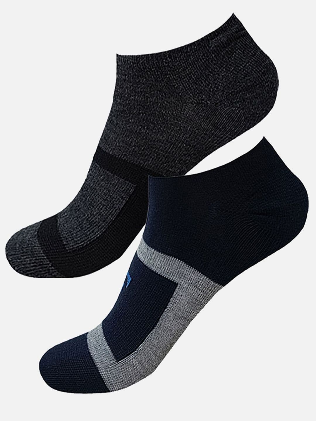 FIMS Men Pack Of 2 Striped Ankle-Length Socks - view 1