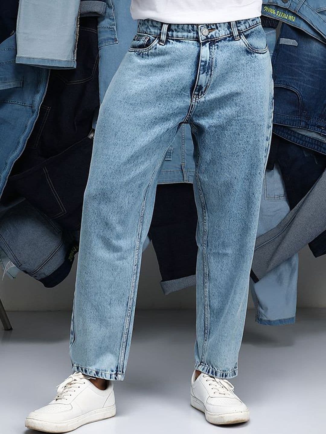 CAHOOT Men Comfort Heavy Fade Stretchable Jeans - view 1